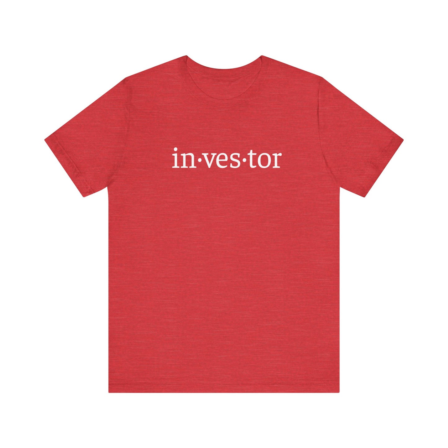 Investor T-shirt | Finance Clothing | stock investor Tee | Unisex