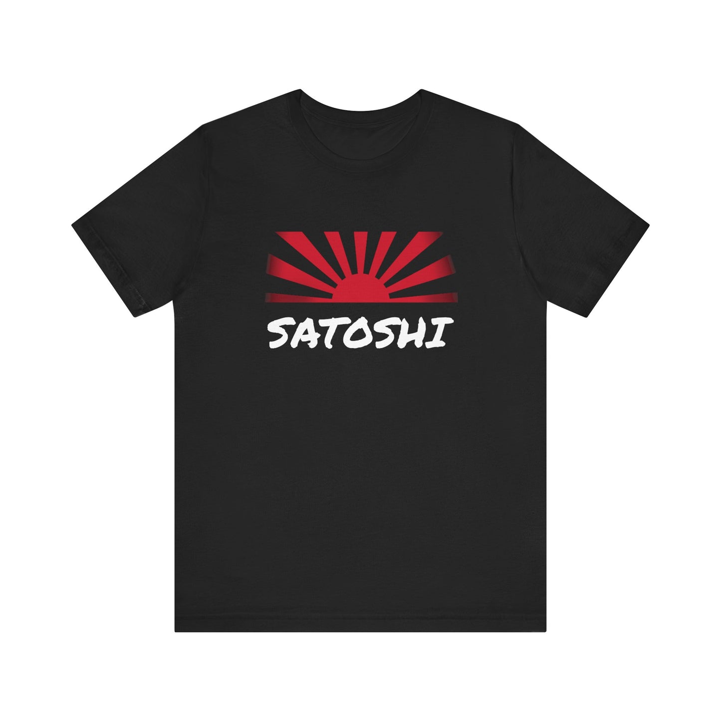 Satoshi Nakamoto bitcoin founder, japan style | cryptocurrency tee | Bitcoin gift , unisex t-shirt