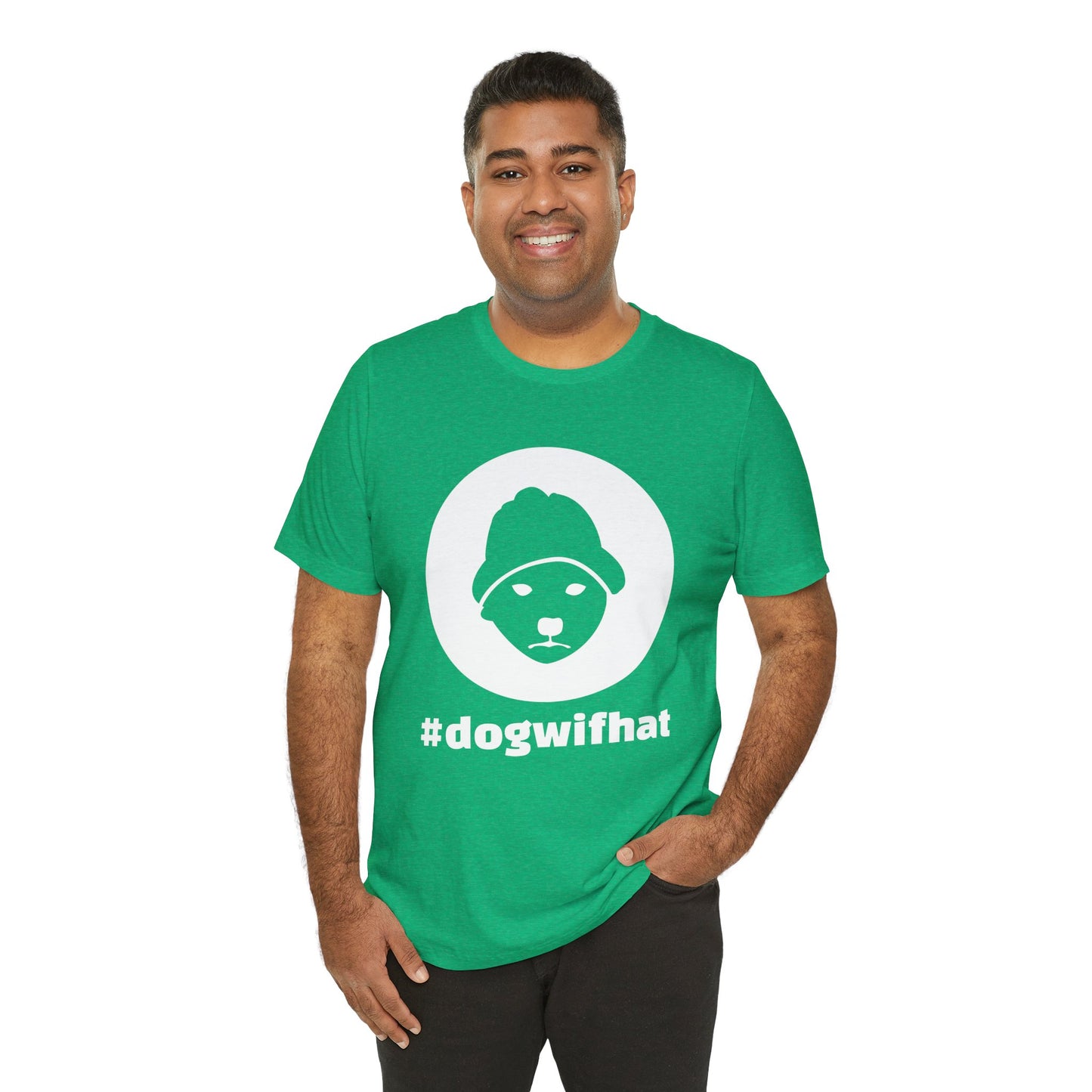 Dogwifhat meme coin (WIF) t-shirt, shiba inu, cryptocurrency trader tee