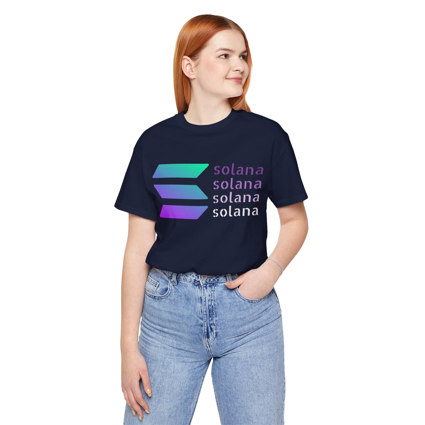 Classic Solana coin T-shirt | Crypto Trader Gift | unisex tee