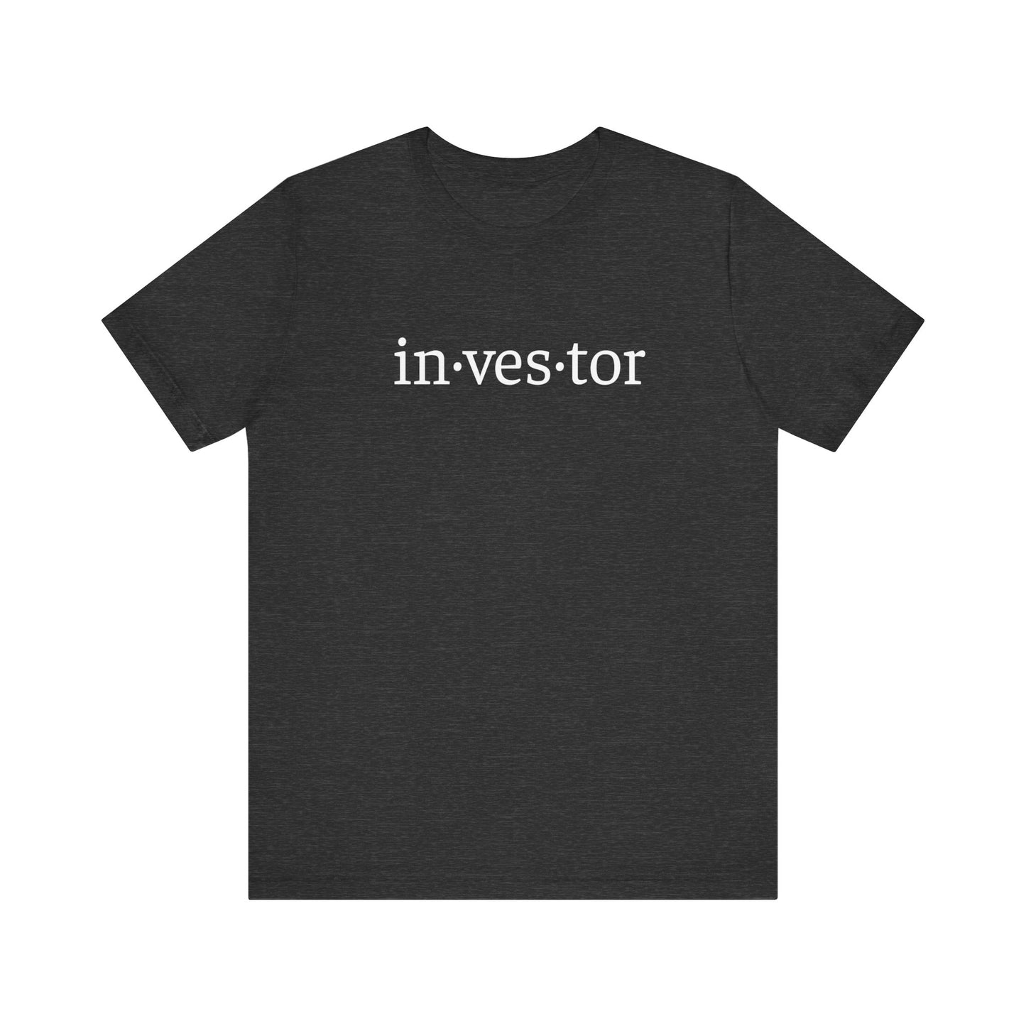 Investor T-shirt | Finance Clothing | stock investor Tee | Unisex