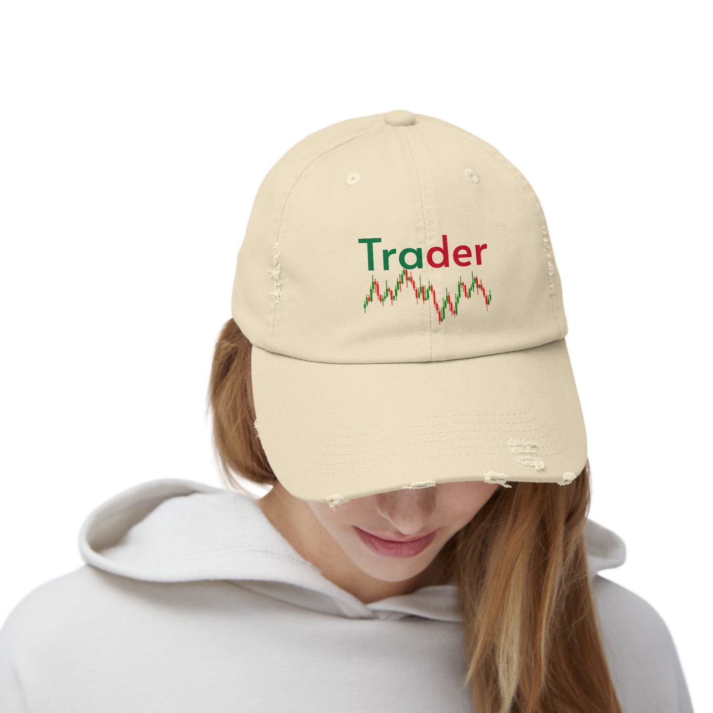 Trader Distressed Cap, Crypto Hat, Stock trader Hat, Crypto trader  Hat, Forex cap