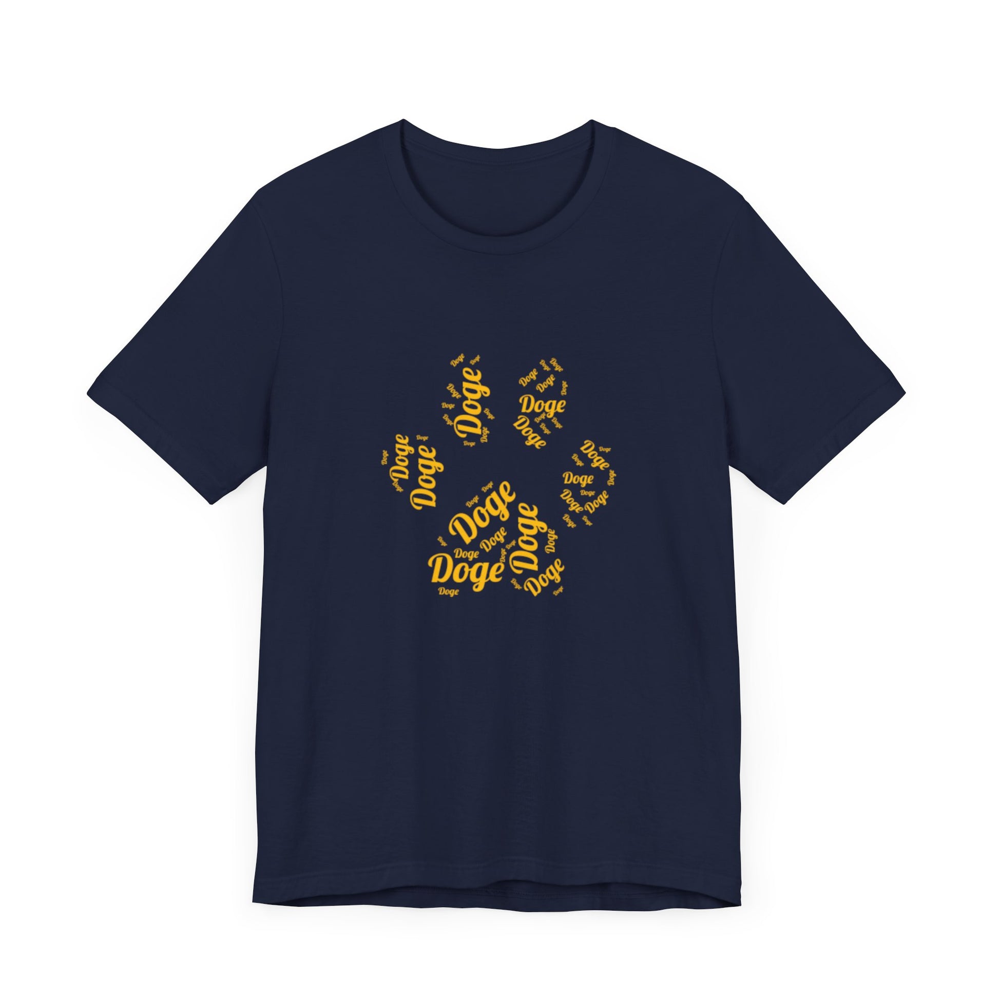 Paw and  Dogecoin inspired T-shirt