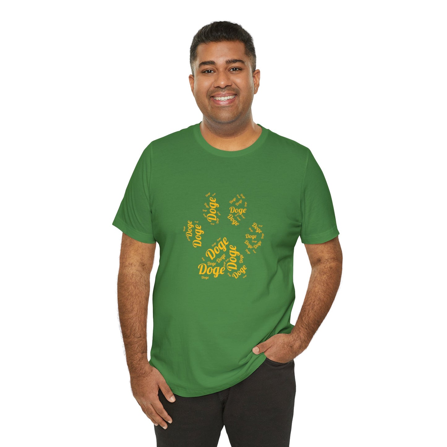 Paw and  Dogecoin inspired T-shirt | Cryptocurrency Trader Clothing|  | unisex Tee