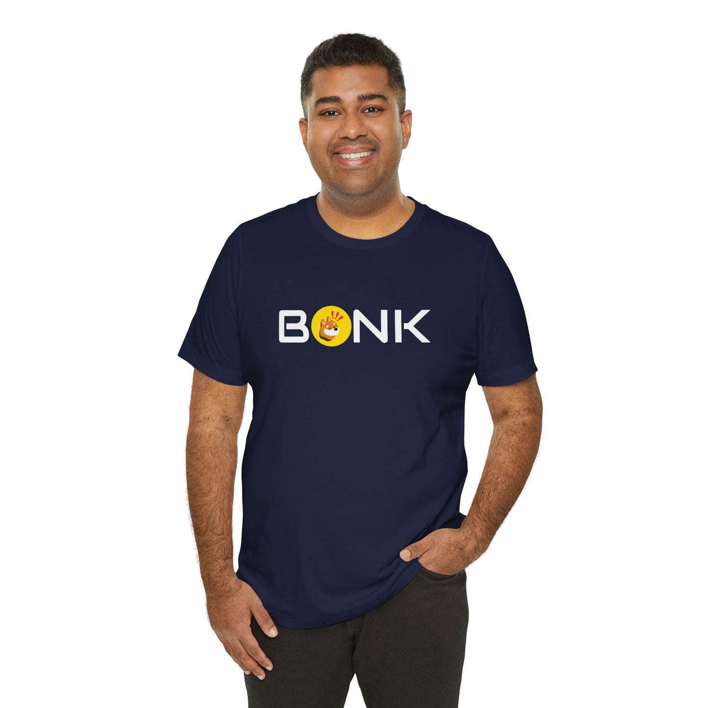 Original Bonk crypto token T-shirt | memecoin Clothing | unisex Tee