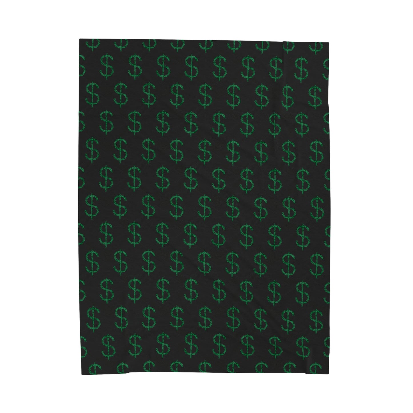 Dollar Forex Blanket | Velveteen Plush Blanket | Cool Gift for Forex trader , USD symbol blanket.