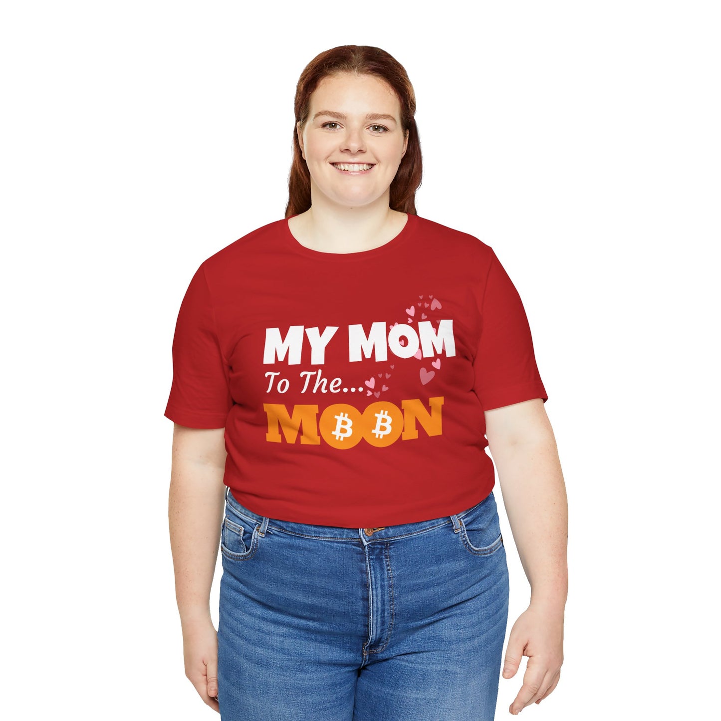 My mom to the moon, Crypto & bitcoin, Mother gift T-shirt