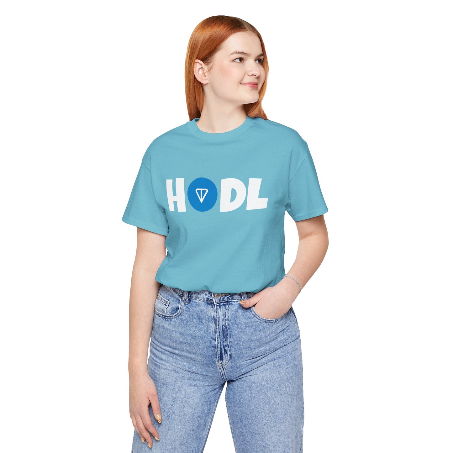 HODL Toncoin Tee , man & woman cryptocurrency T-shirt