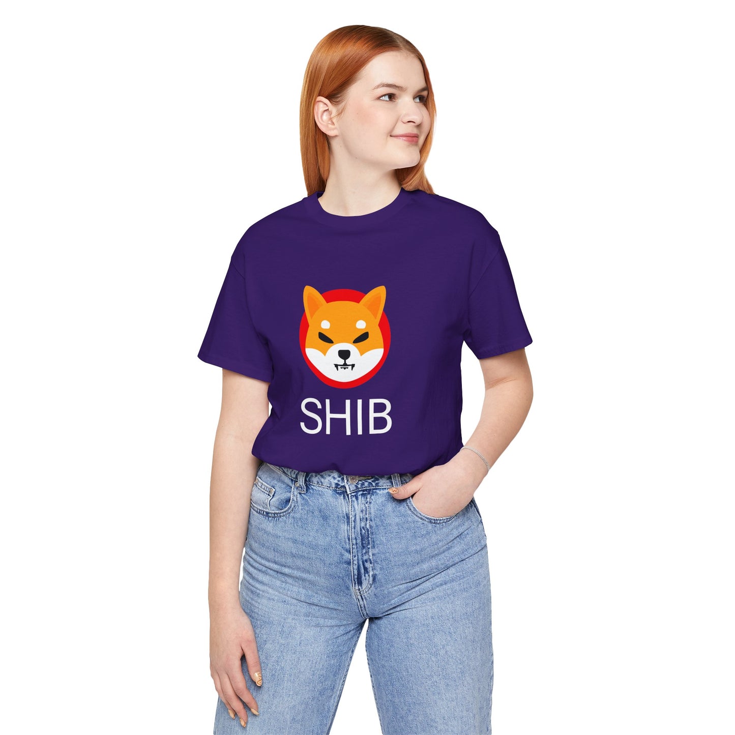 Original Shiba Inu Logo T-shirt | Cryptocurrency Trader Clothing|  | unisex Tee