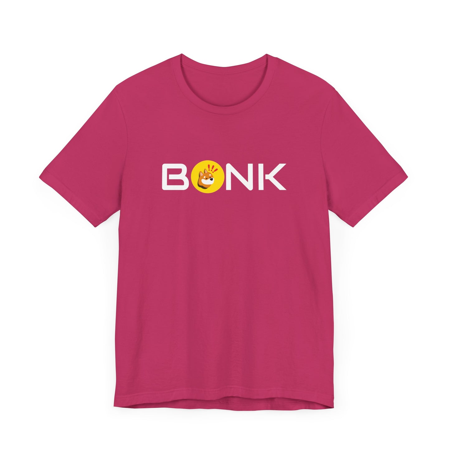 Original Bonk crypto token T-shirt | memecoin Clothing | unisex Tee