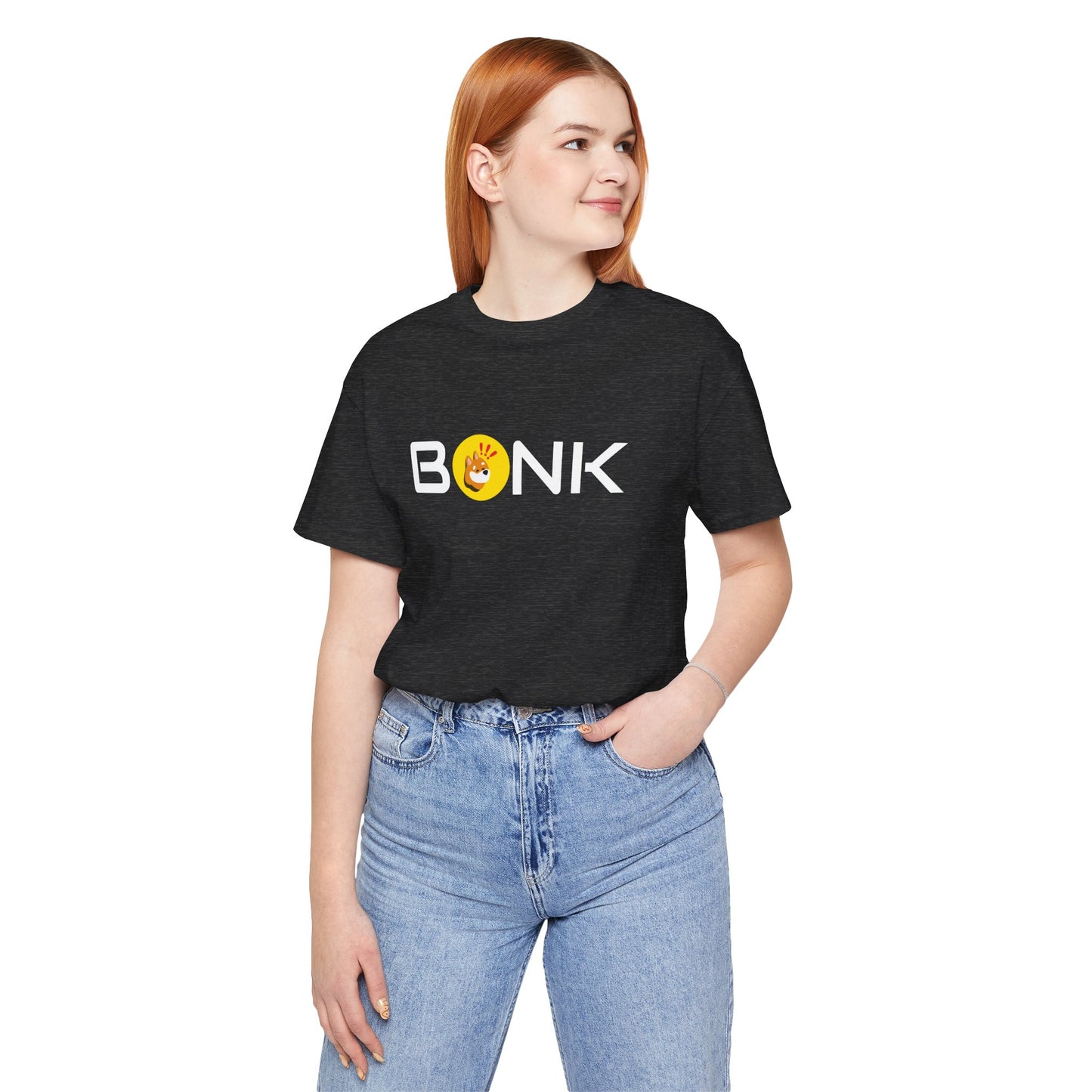 Original Bonk crypto token T-shirt | memecoin Clothing | unisex Tee