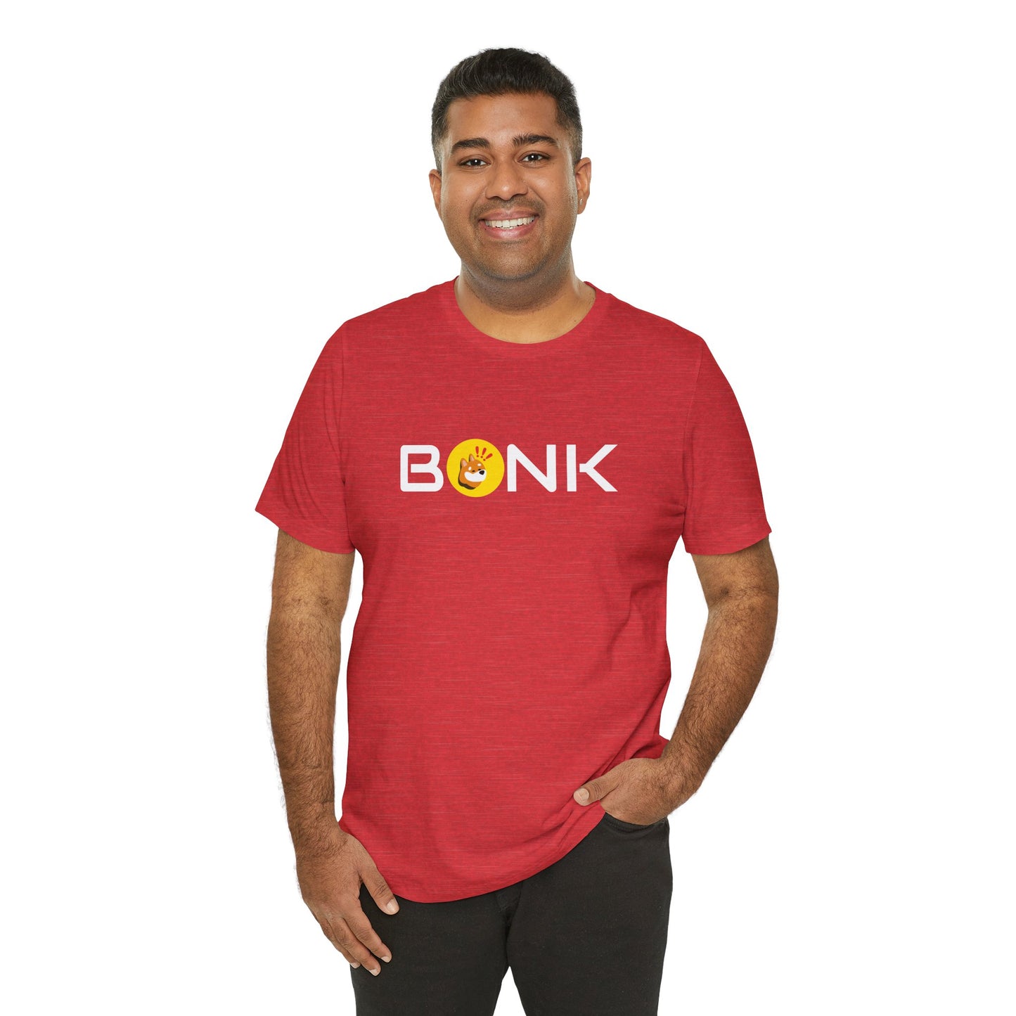 Original Bonk crypto token T-shirt | memecoin Clothing | unisex Tee