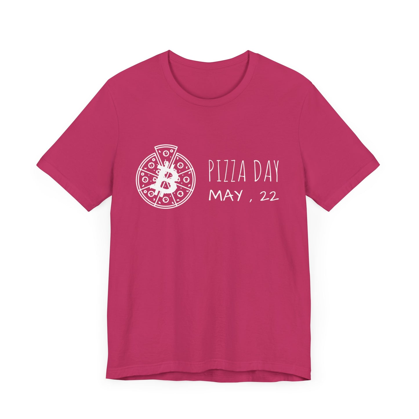 PIZZA day May, 22 Bitcoin T-shirt | Cryptocurrency gift | Funny tee | unisex T-shirt