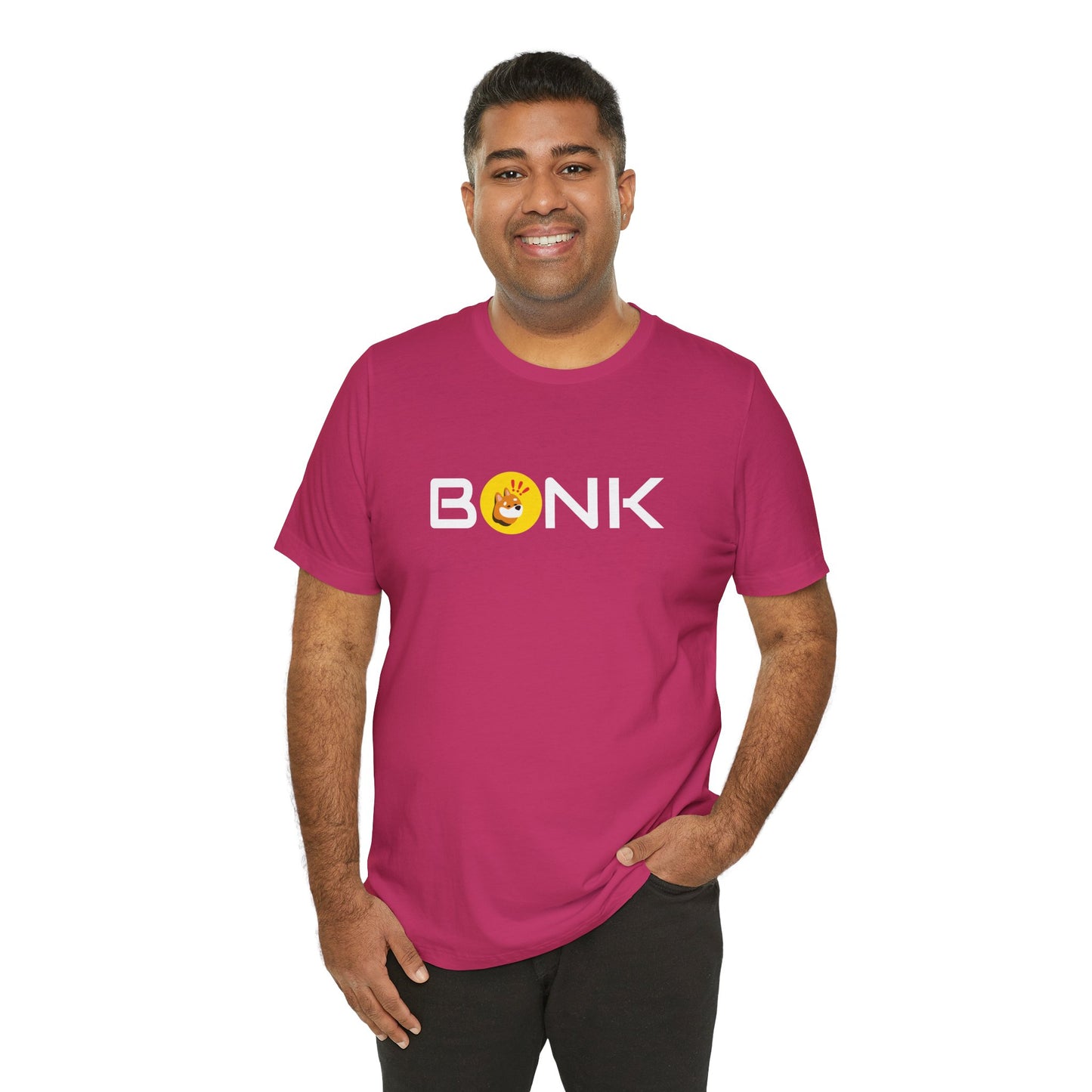 Original Bonk crypto token T-shirt | memecoin Clothing | unisex Tee