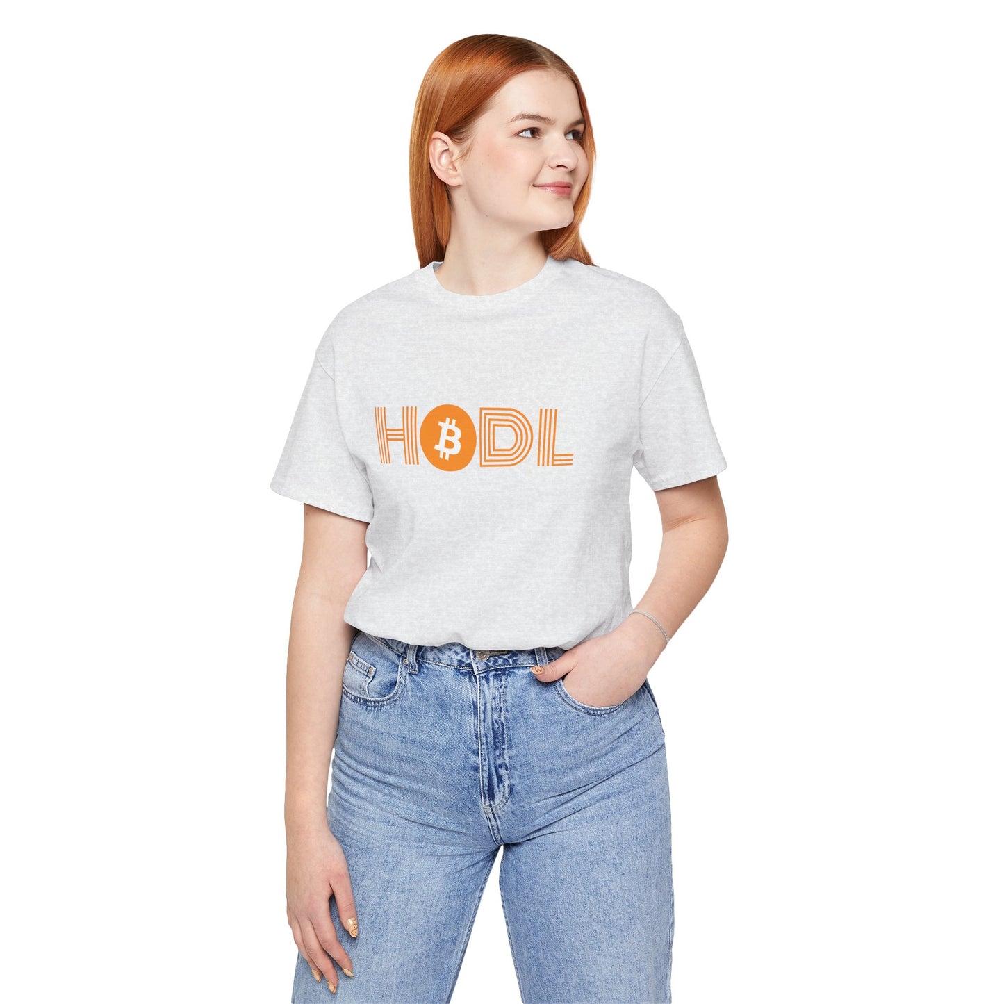 HODL bitcoin t-shirt  | Bitcoin Clothing | Cryptocurrency  merch | white, black and more | unisex tee