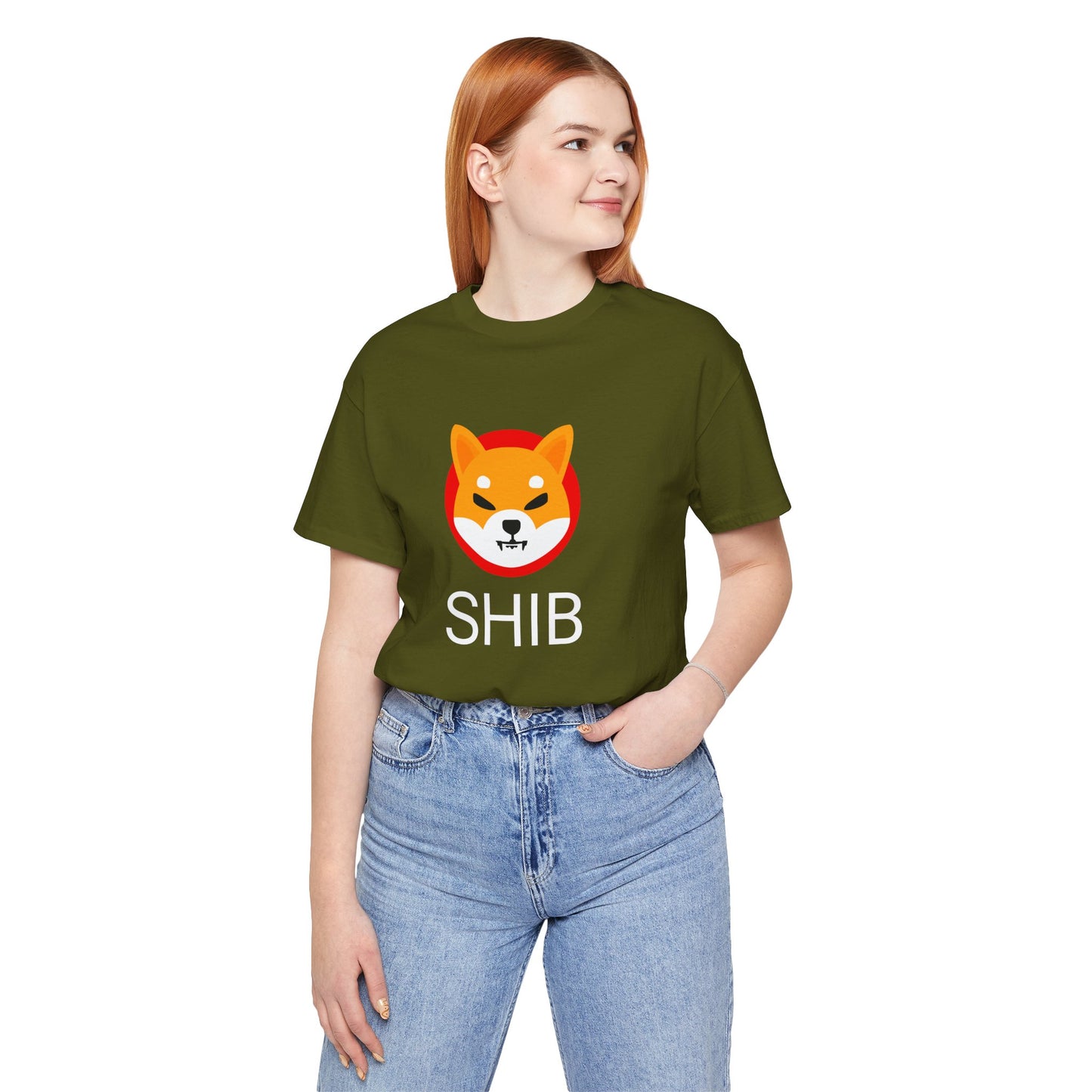 Original Shiba Inu Logo T-shirt | Cryptocurrency Trader Clothing|  | unisex Tee