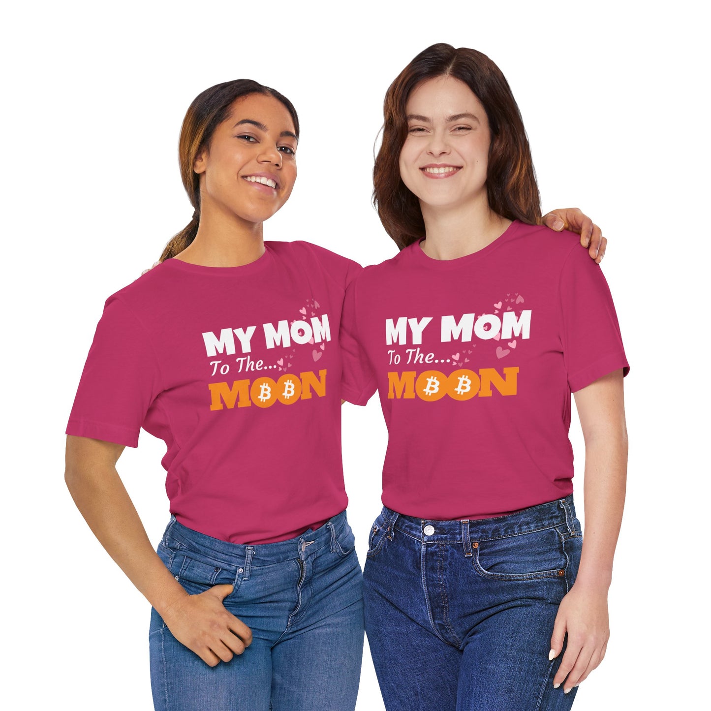 My mom to the moon, Crypto & bitcoin, Mother gift T-shirt