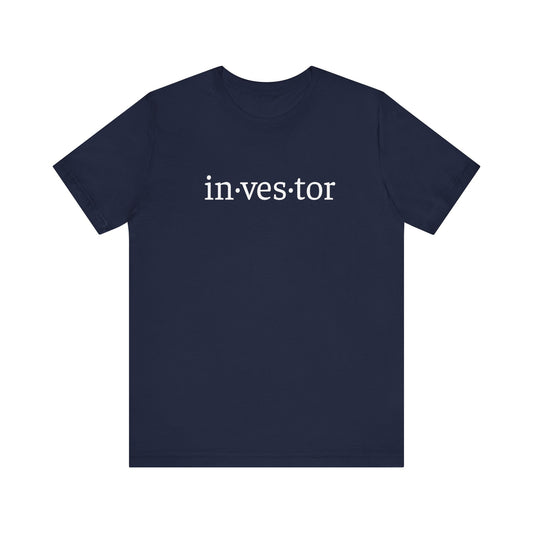 Investor T-shirt | Finance Clothing