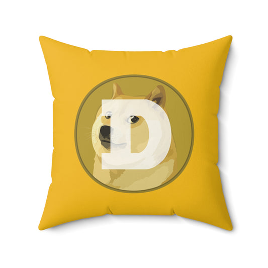 Dogecoin pillow