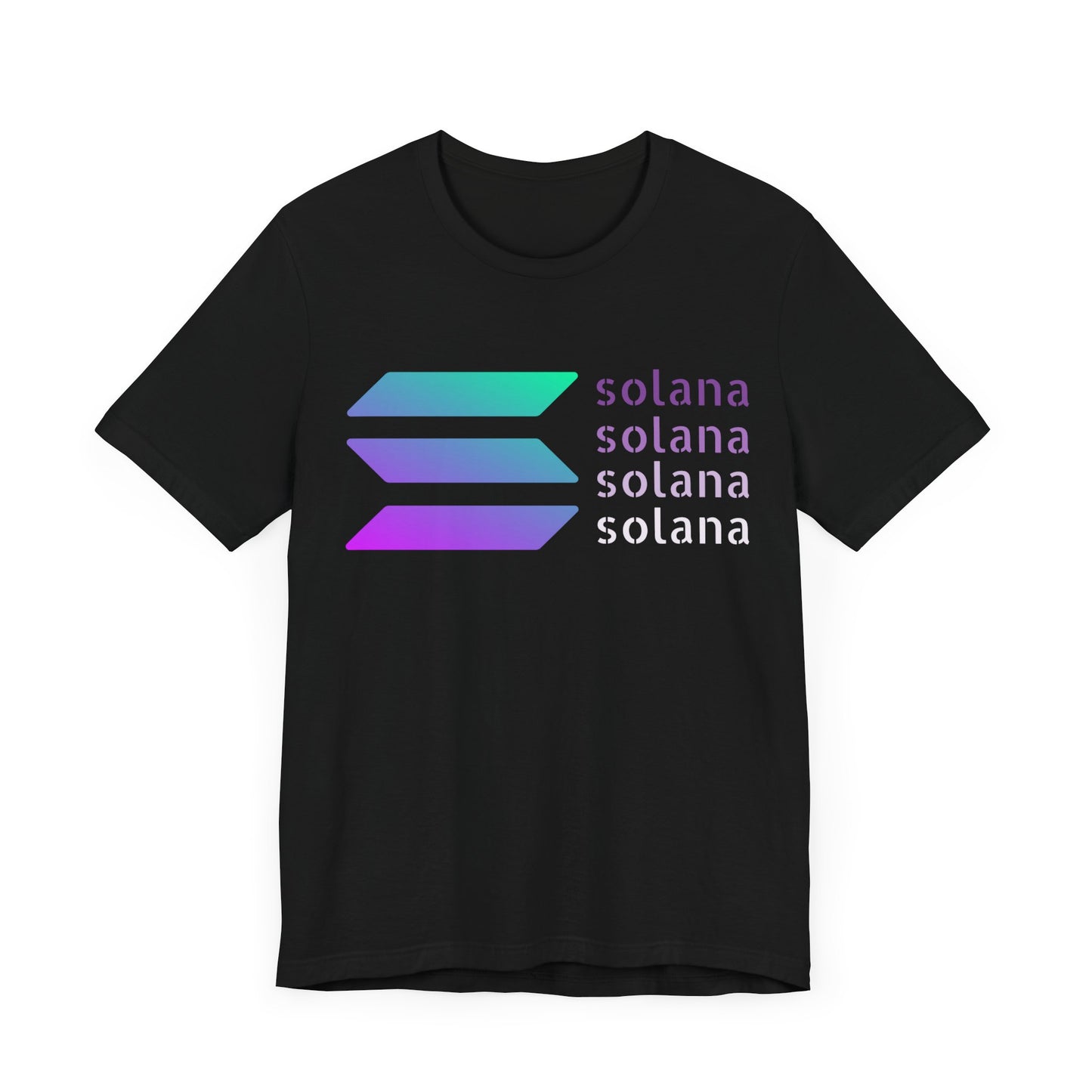 Classic Solana coin T-shirt | Crypto Trader Gift | unisex tee