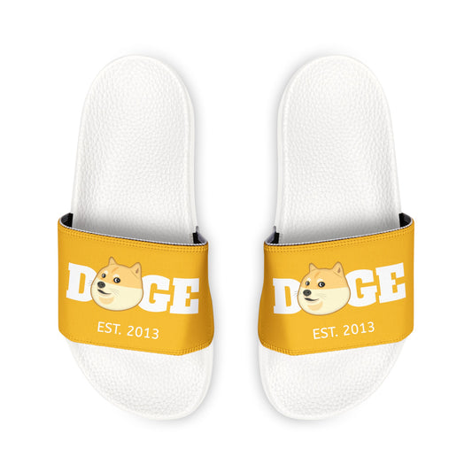 Dogecoin Men's Removable-Strap Sandals