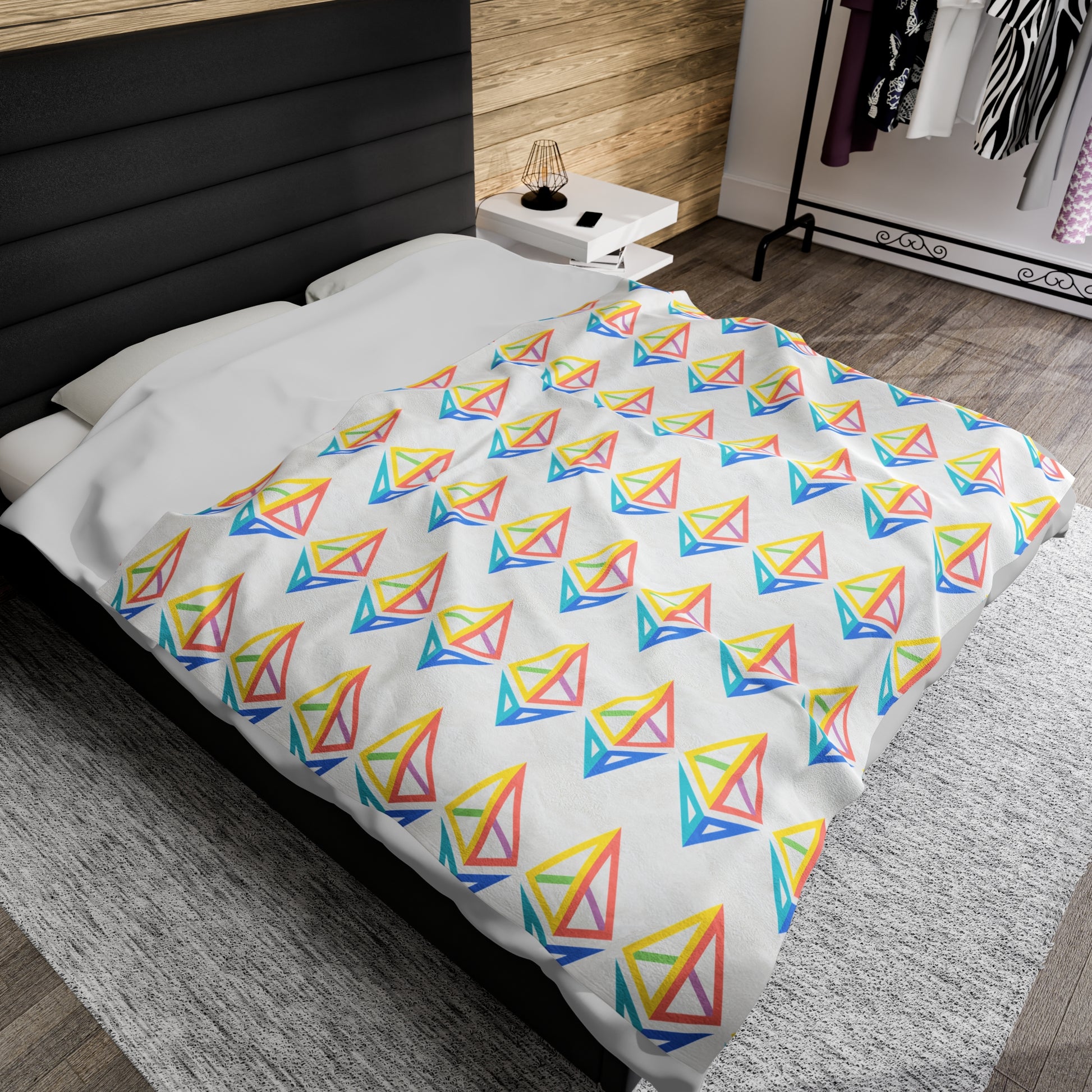 Ethereum Diamond Rainbow Blanket