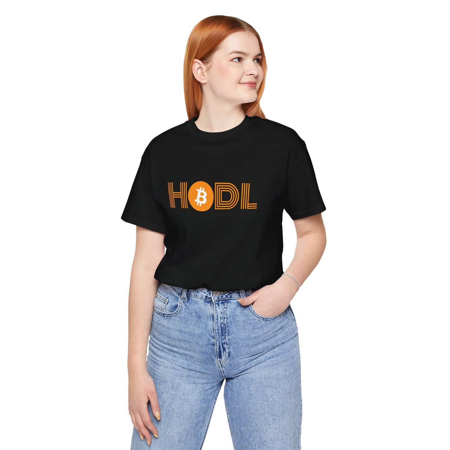 HODL bitcoin t-shirt  | Bitcoin Clothing | Cryptocurrency  merch | white, black and more | unisex tee