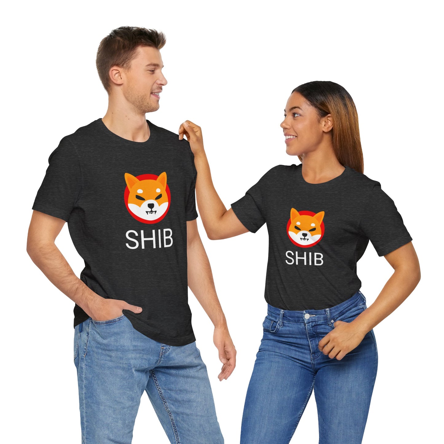 Original Shiba Inu Logo T-shirt | Cryptocurrency Trader Clothing|  | unisex Tee