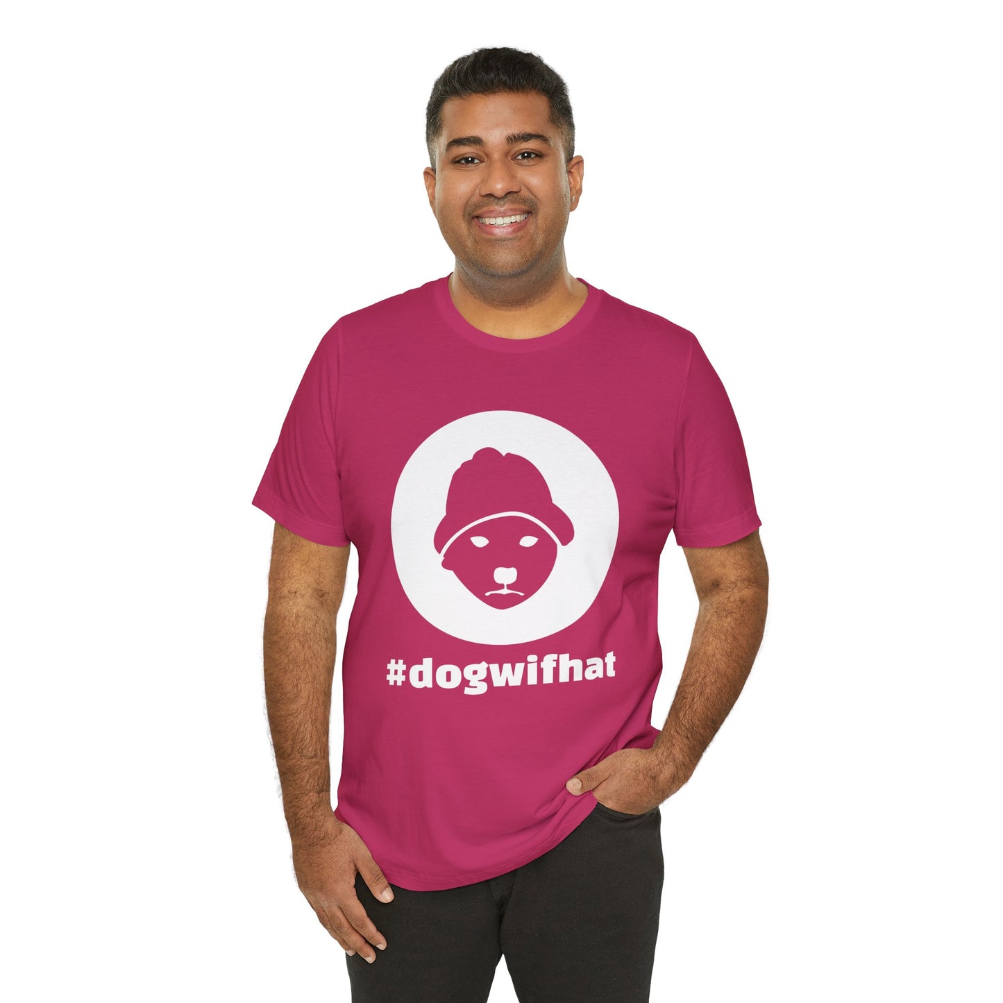 Dogwifhat meme coin (WIF) t-shirt, shiba inu, cryptocurrency trader tee