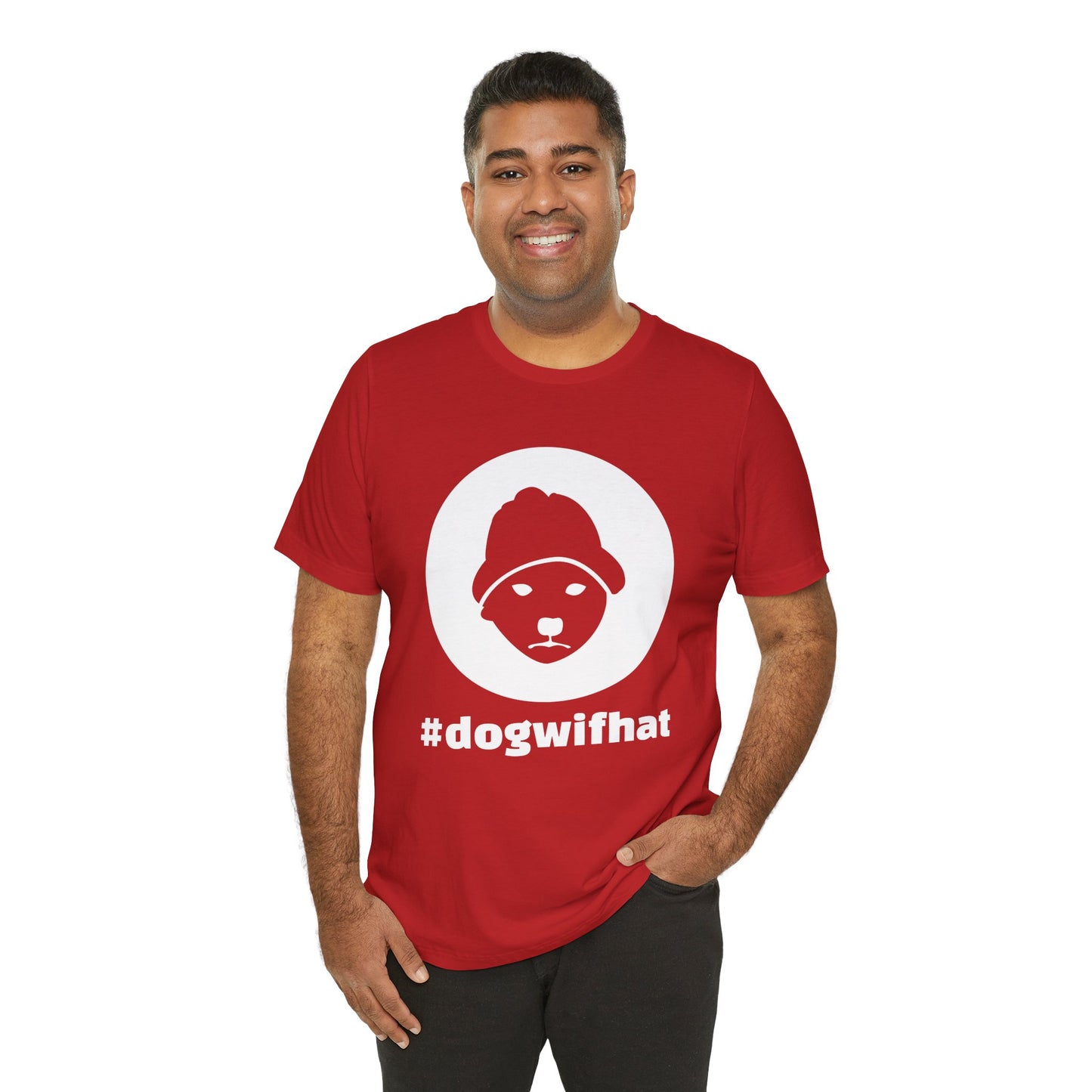 Dogwifhat meme coin (WIF) t-shirt, shiba inu, cryptocurrency trader tee