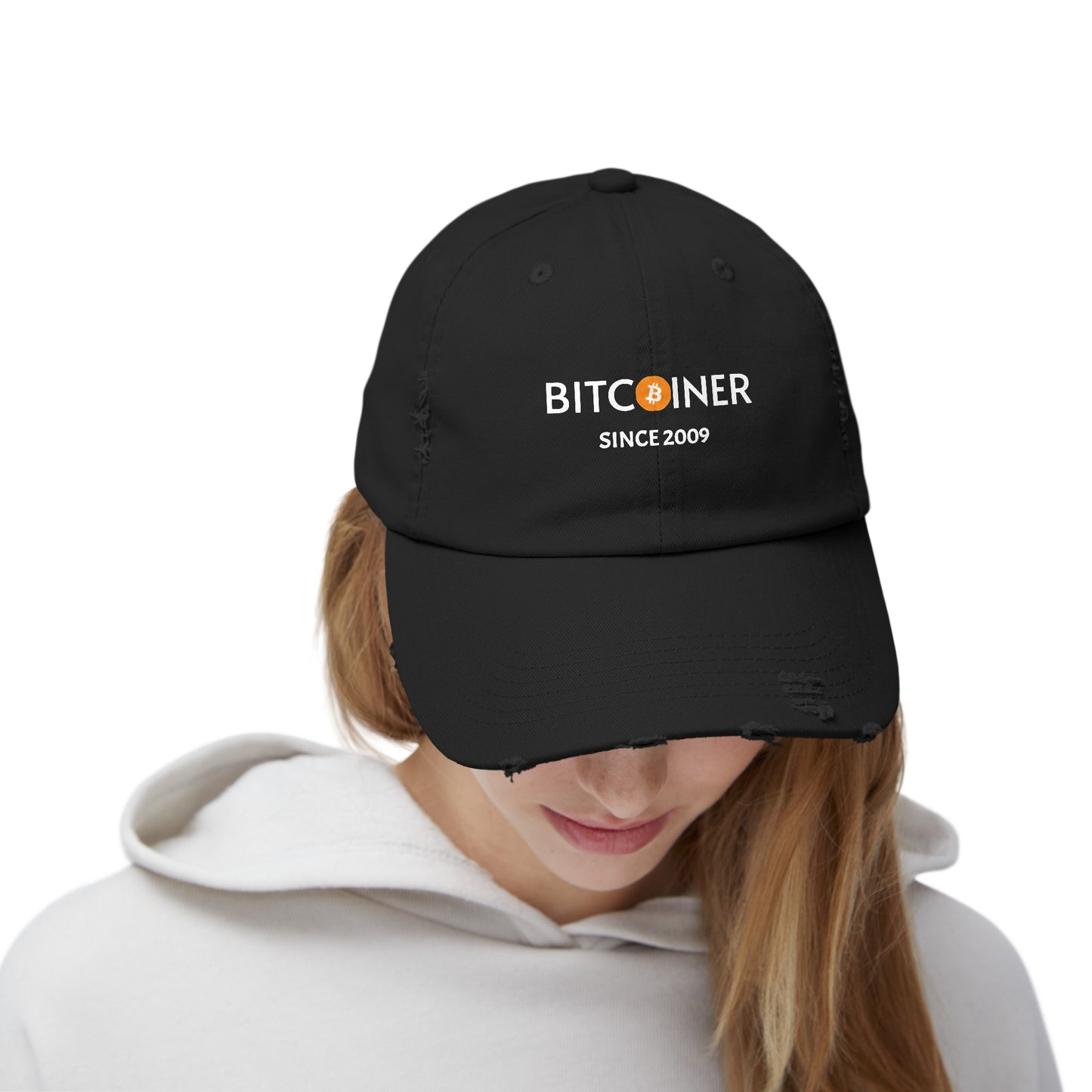 Bitcoiner Distressed Cap, Crypto Hat, Bitcoin Hat, Cryptocurrency  Hat, Cool Gift for bitcoin lover