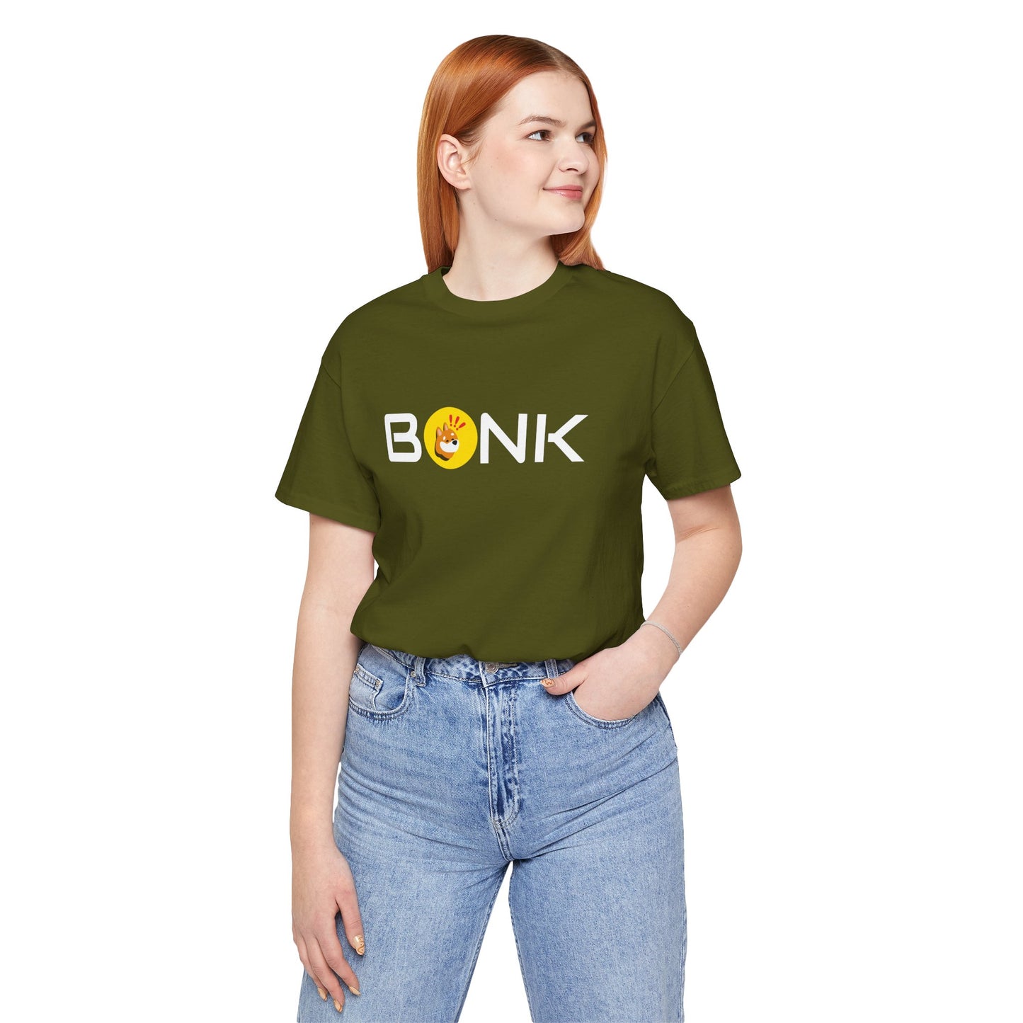 Original Bonk crypto token T-shirt | memecoin Clothing | unisex Tee