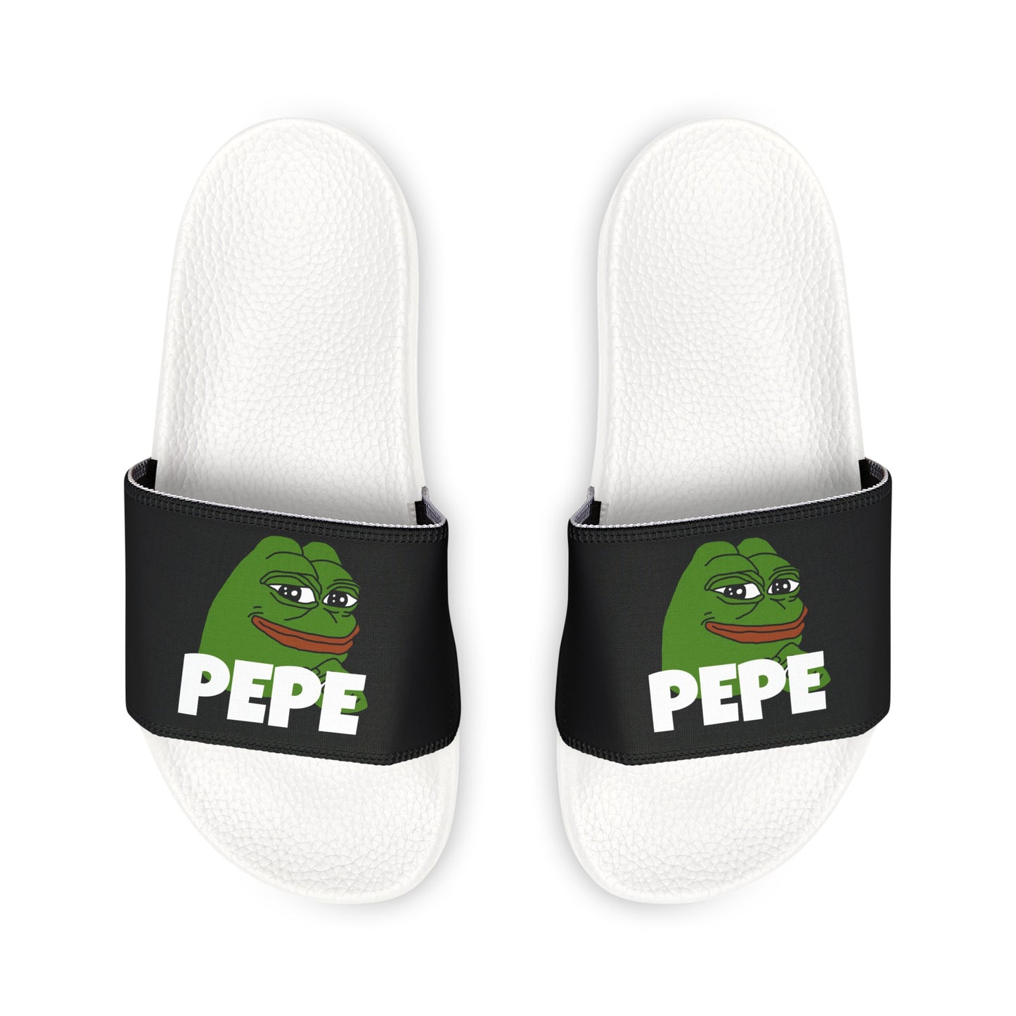 PEPE memecoin Men's Removable-Strap Sandals 