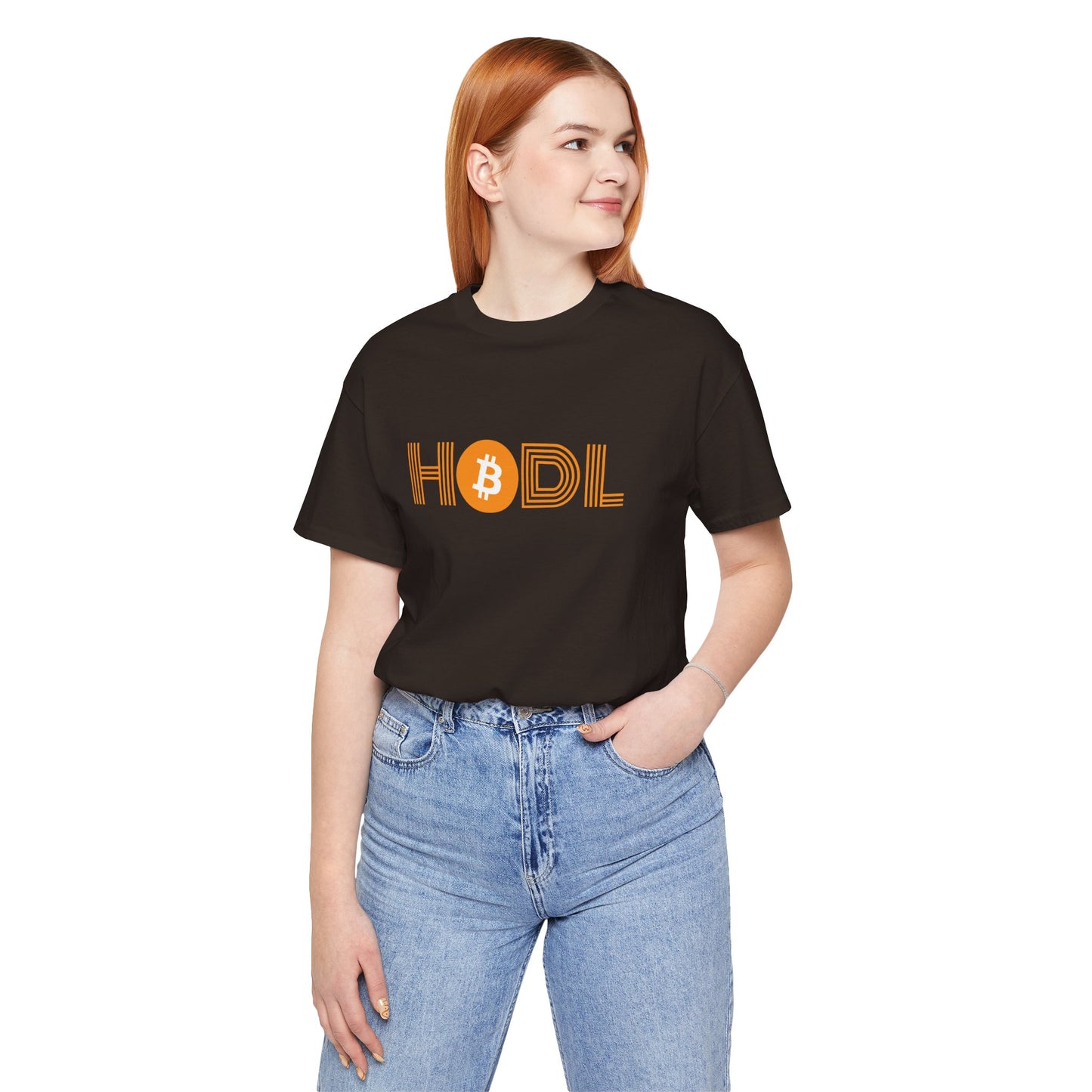 HODL bitcoin t-shirt  | Bitcoin Clothing | Cryptocurrency  merch | white, black and more | unisex tee