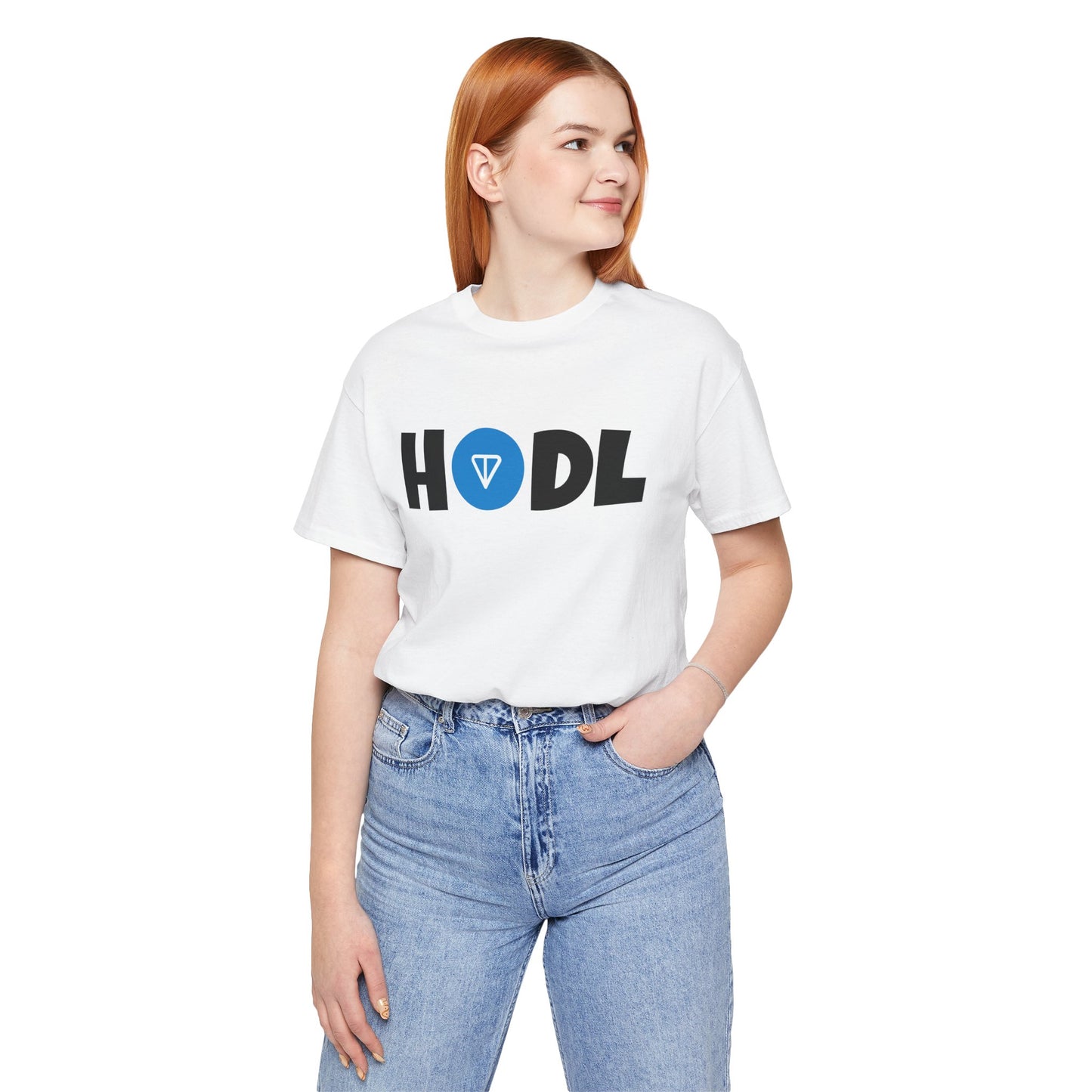 HODL Toncoin Tee , man & woman cryptocurrency T-shirt