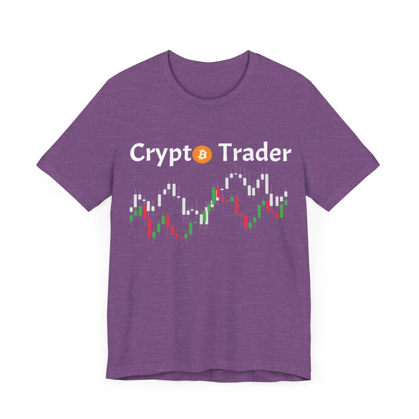 Crypto Trader and candlestick chart T-shirt , cool gift for trader| man & woman tee