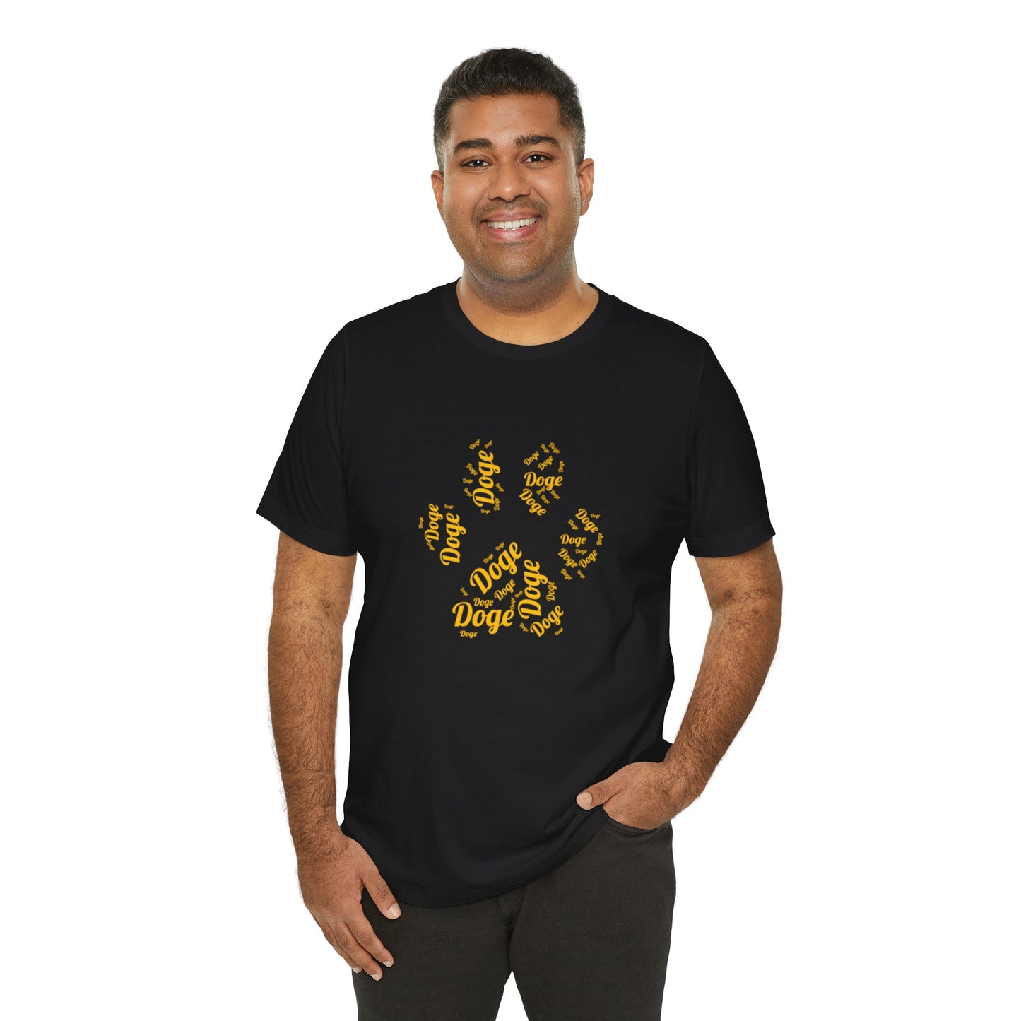 Paw and  Dogecoin inspired T-shirt | Cryptocurrency Trader Clothing|  | unisex Tee