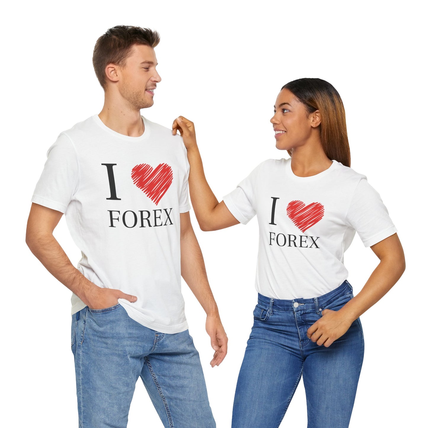 I LOVE FOREX T-shirt | Forex Trader Clothing | Classic tee