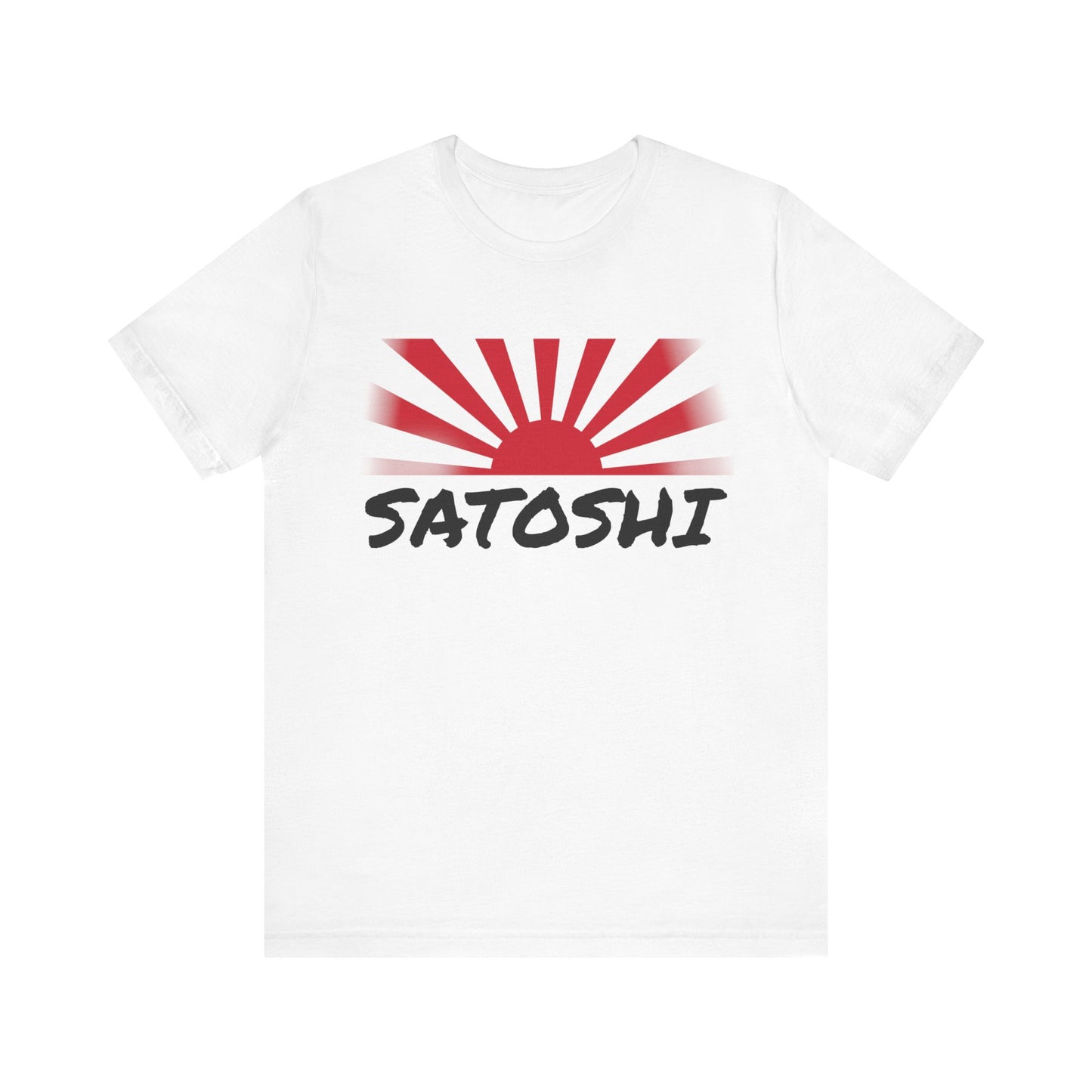 Satoshi Nakamoto bitcoin founder, japan style | cryptocurrency tee | Bitcoin gift , unisex t-shirt