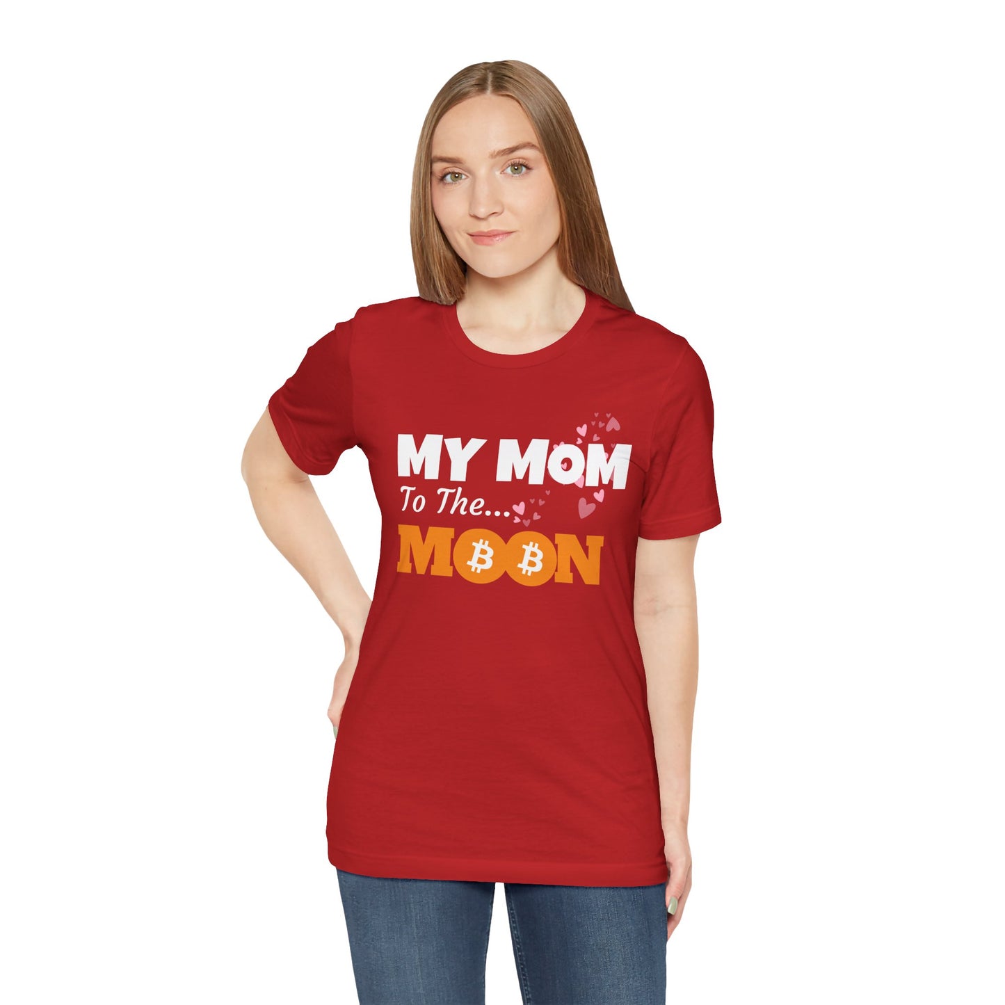 My mom to the moon, Crypto & bitcoin, Mother gift T-shirt