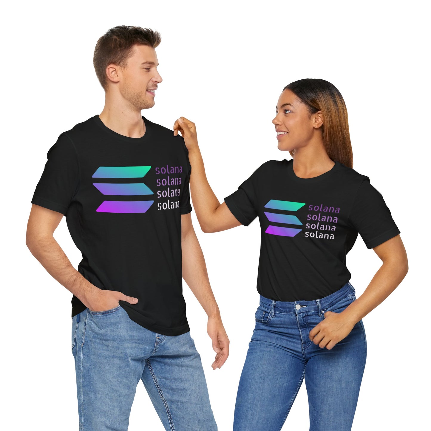 Classic Solana coin T-shirt | Crypto Trader Gift | unisex tee