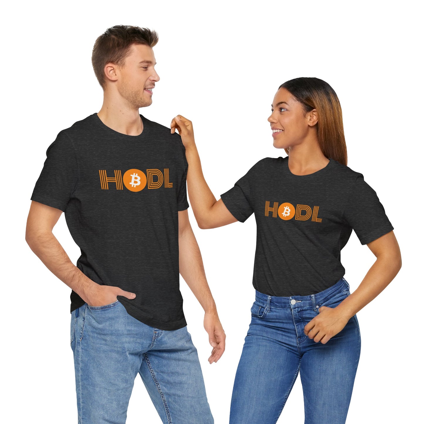 HODL bitcoin t-shirt  | Bitcoin Clothing | Cryptocurrency  merch | white, black and more | unisex tee