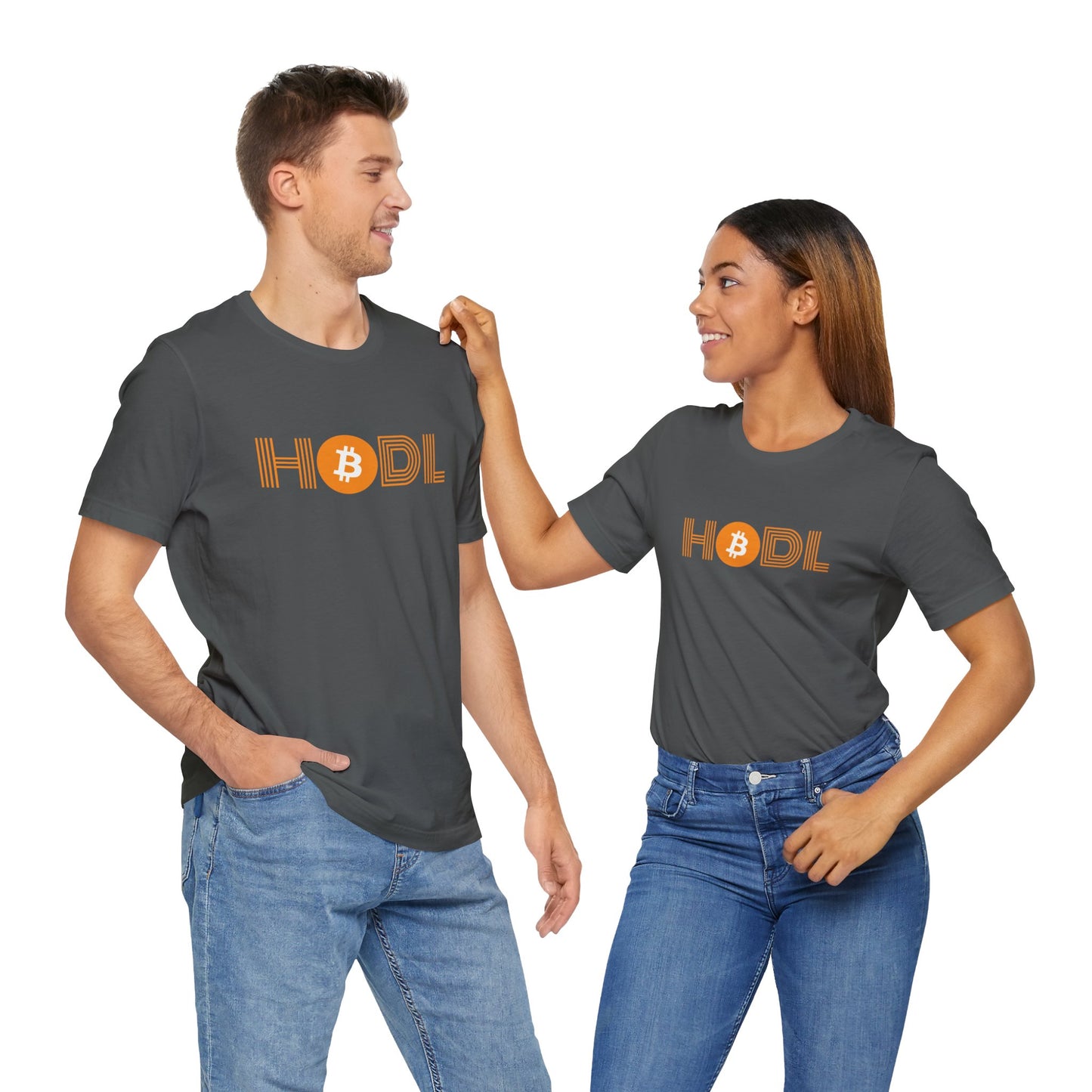 HODL bitcoin t-shirt  | Bitcoin Clothing | Cryptocurrency  merch | white, black and more | unisex tee