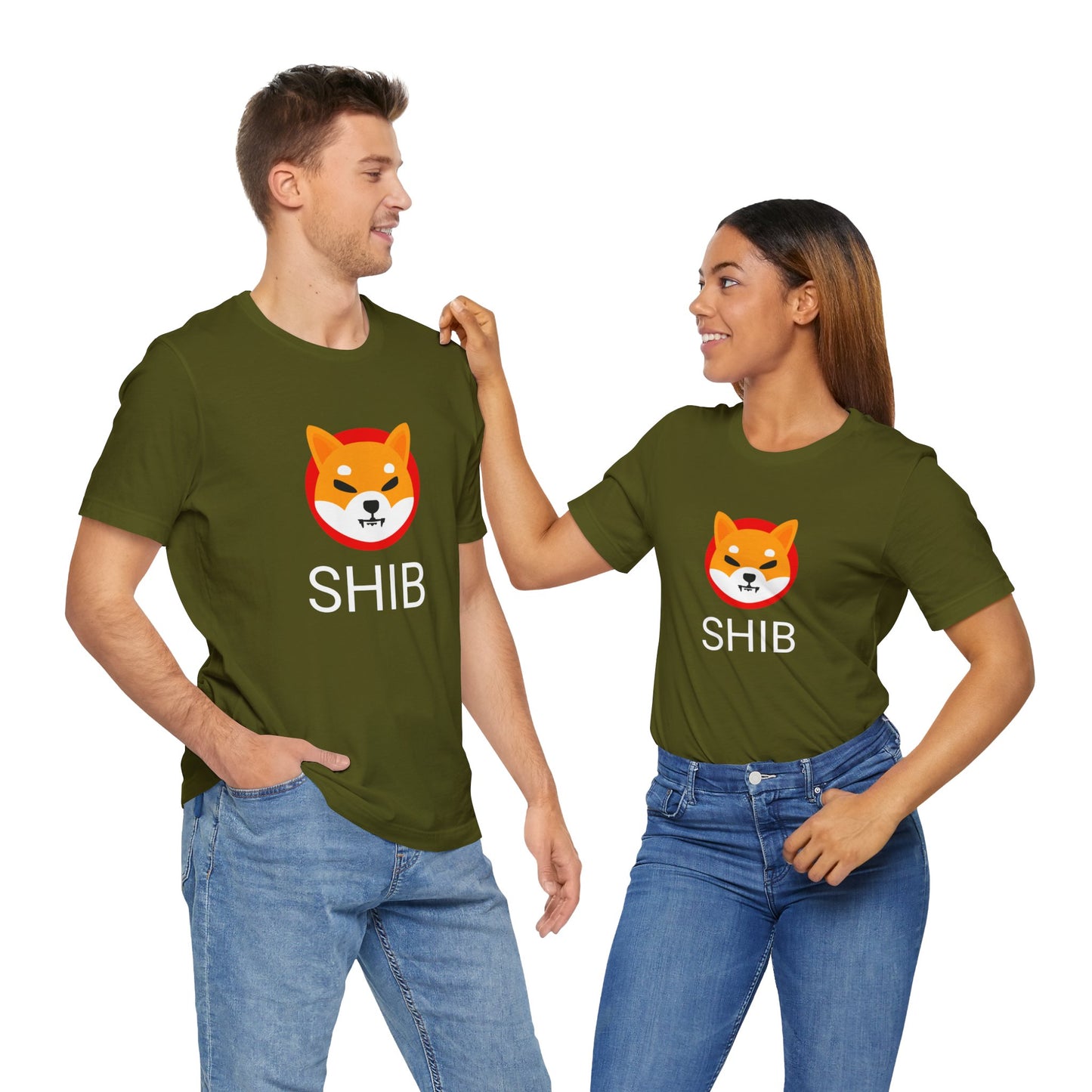 Original Shiba Inu Logo T-shirt | Cryptocurrency Trader Clothing|  | unisex Tee