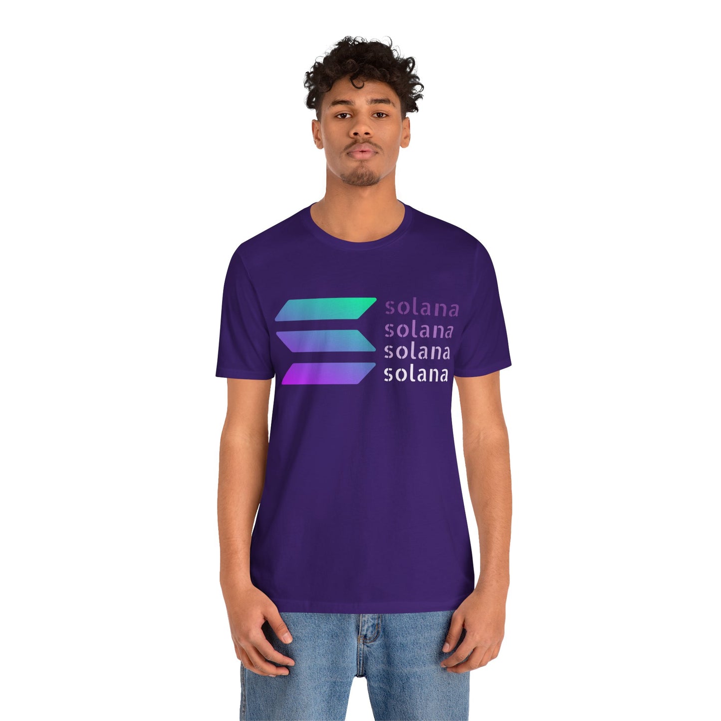 Classic Solana coin T-shirt | Crypto Trader Gift | unisex tee