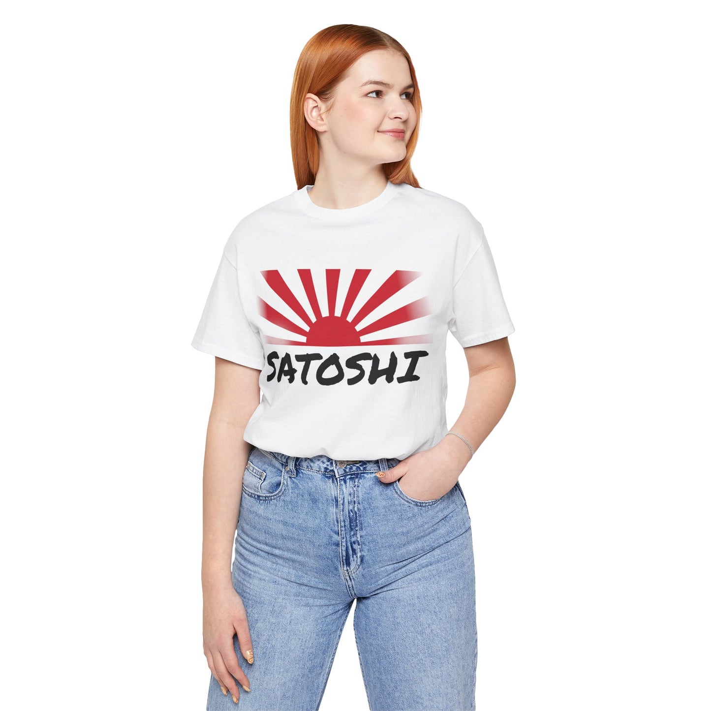 Satoshi Nakamoto bitcoin founder, japan style | cryptocurrency tee | Bitcoin gift , unisex t-shirt