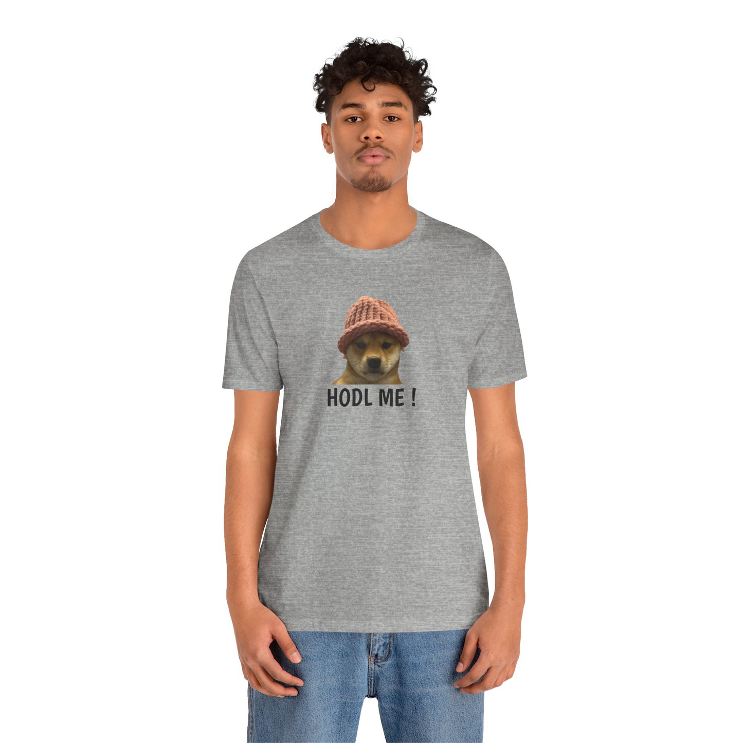 HODL ME Dogwifhat meme coin (WIF) ,shiba inu, crypto trader tee, unisex funny t-shirt