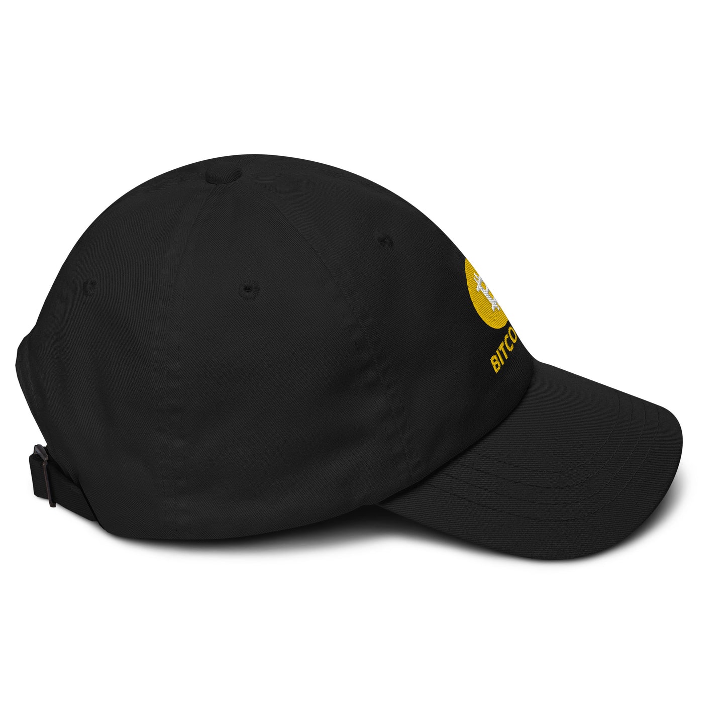 Bitcoiner Embroidered Hat | Classic cryptocurrency cap | black