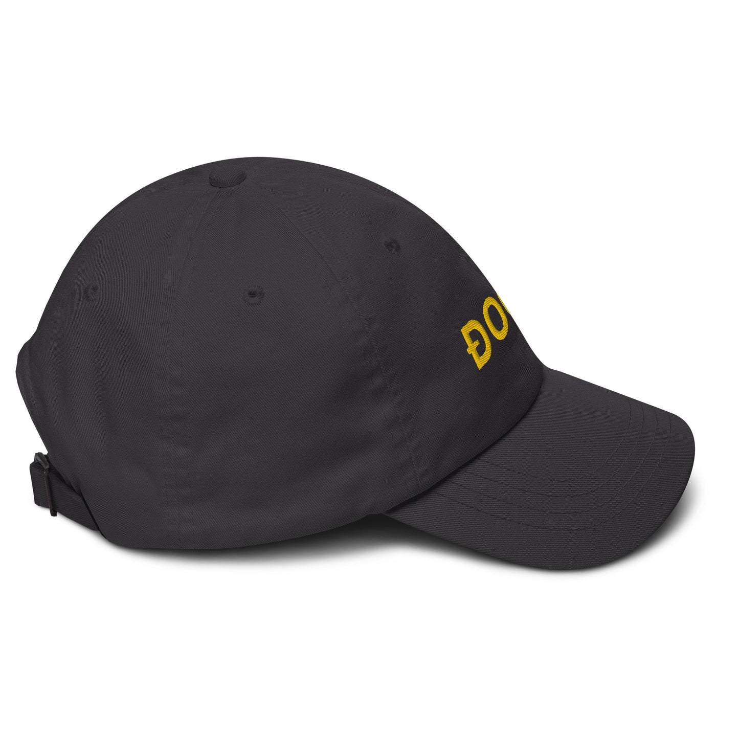 Dogecoin symbol Embroidered hat | Cryptocurrency cap | Gift for trader