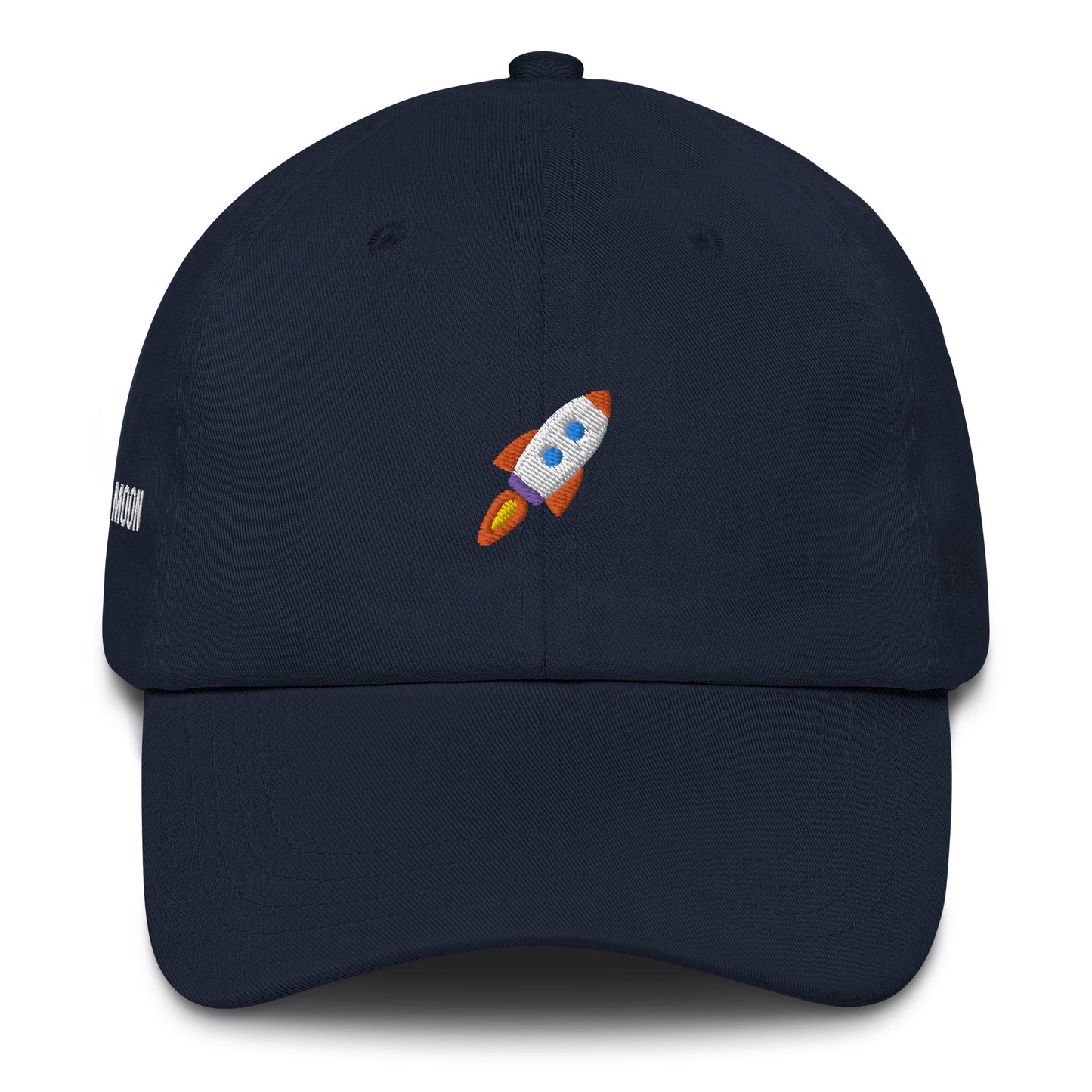 Rocket To The Moon Embroidered Hat | Crypto Trader Cap | Crypto Merch